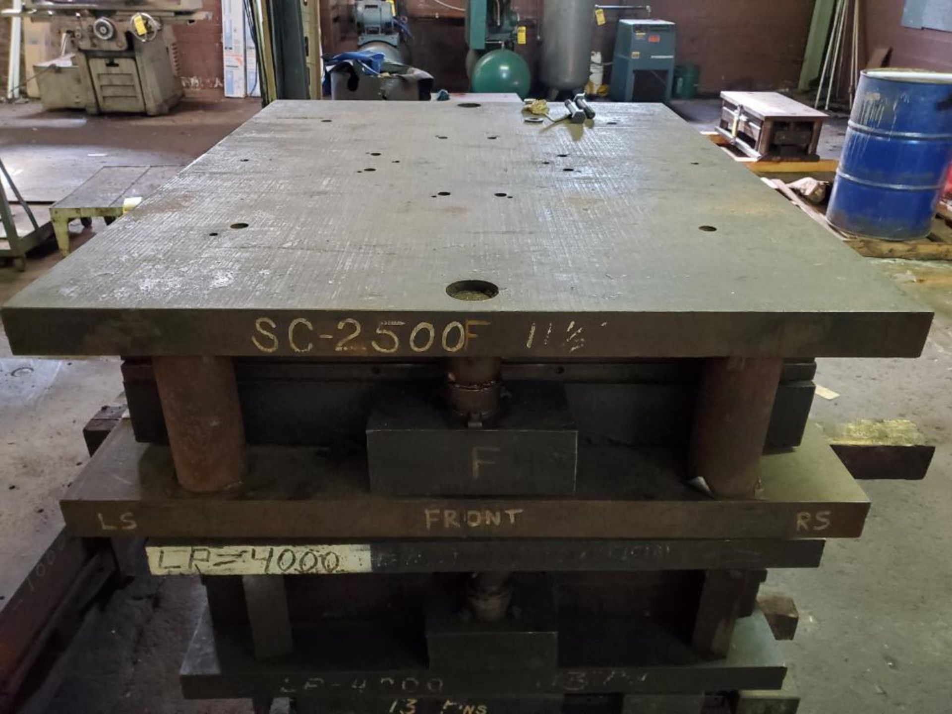 PANEL STAMP DIE, SC-2500, SMALL PATTERN CROSS BUCK, 52" X 40" OUTSIDE MEASUREMENTS - Image 2 of 4