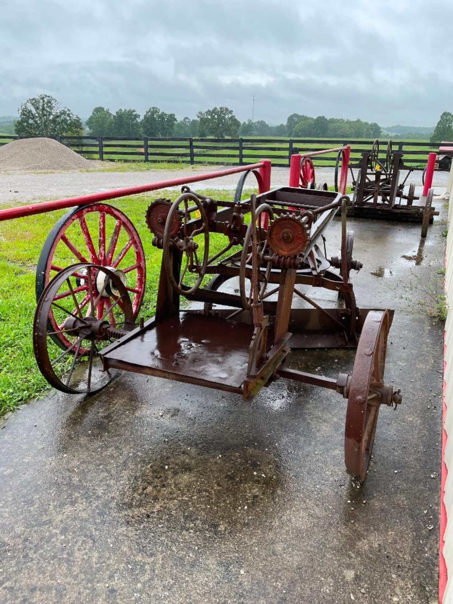 Horse Drawn Hill-Side Grader Blade Factory No. 3301 - Image 4 of 5