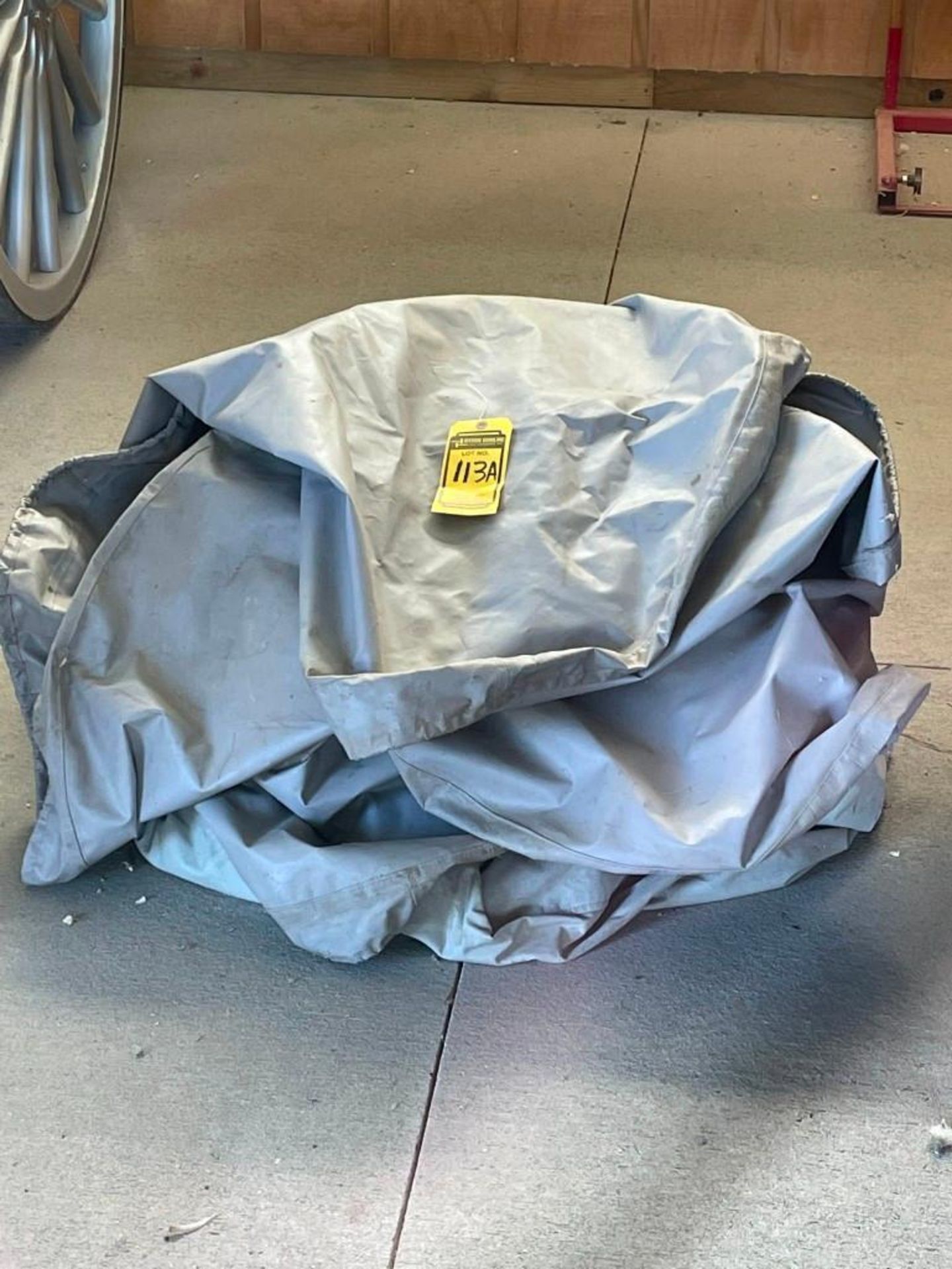 Full Covering Tarps for lot 113, Incl. Wheel Covers and full Wagon Cover