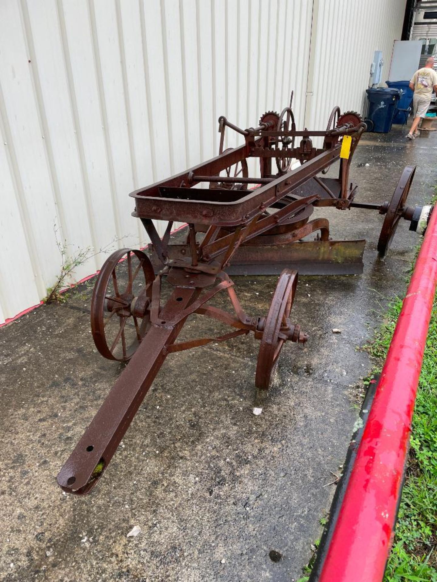 Horse Drawn Hill-Side Grader Blade Factory No. 3301