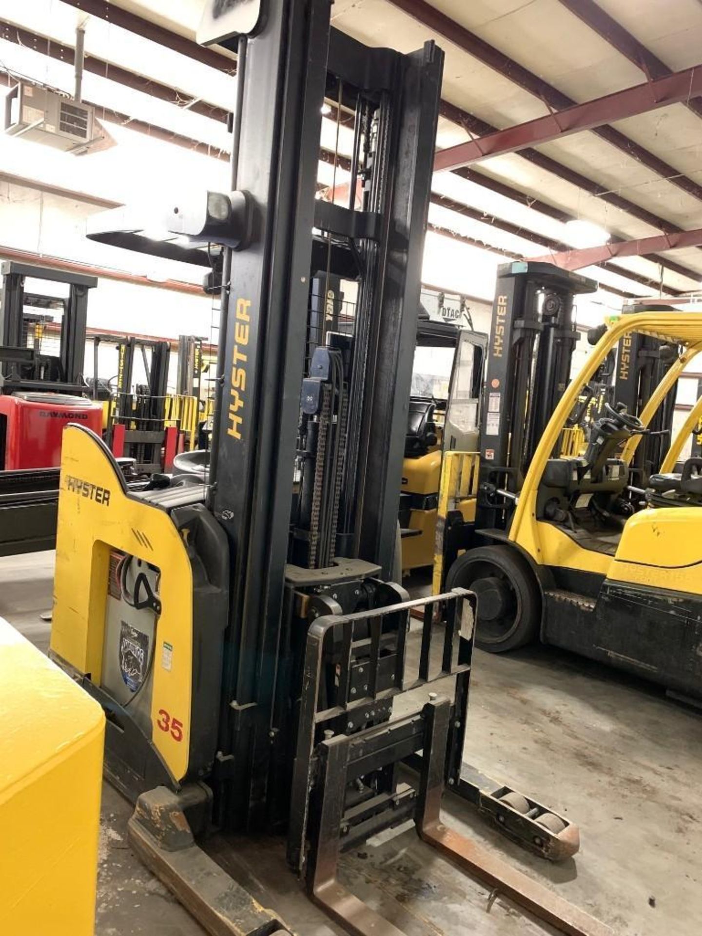 2014 HYSTER 3,500 LB. CAPACITY DEEP REACH TRUCK, MODEL N35ZDR2-21.5, S/N D264N01884M, 36-VOLT W/ - Image 6 of 8