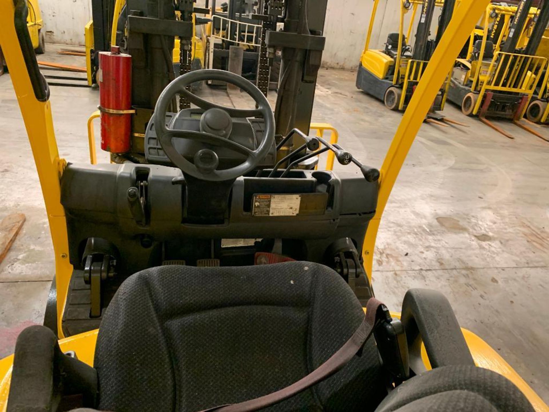 2017 HYSTER 15,500 LB. CAPACITY FORKLIFT, MODEL S155FT, S/N G024V03160R, DIESEL, MONOTROL - Image 5 of 5