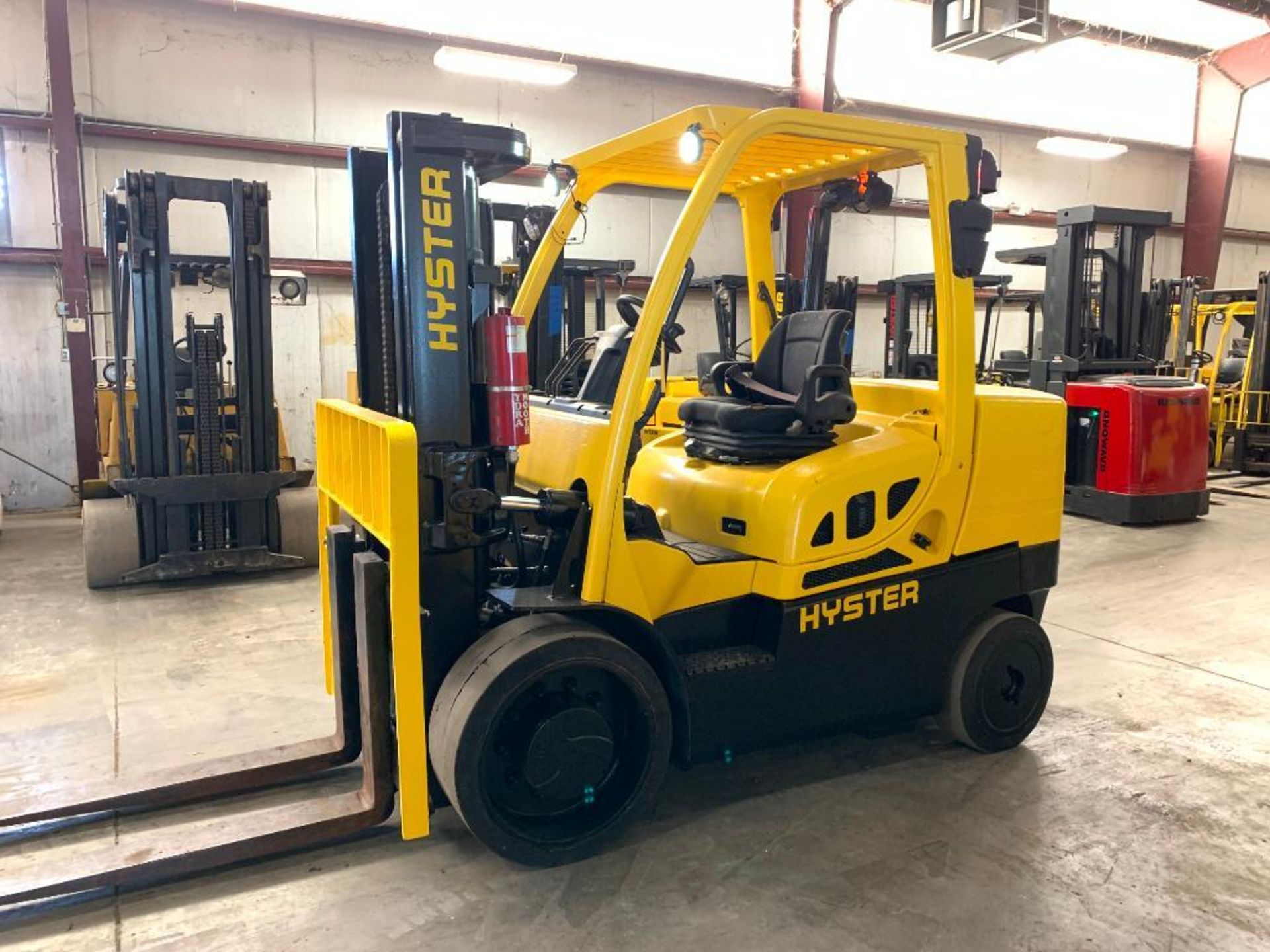 2017 HYSTER 15,500 LB. CAPACITY FORKLIFT, MODEL S155FT, S/N G024V03160R, DIESEL, MONOTROL