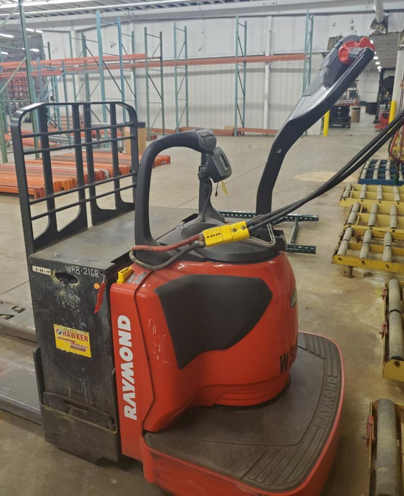 2015 RAYMOND 6,000 LB. CAPACITY ELECTRIC PALLET JACK; MODEL 8410, S/N 841-15-28373, 24-VOLTS, WITH - Image 4 of 5