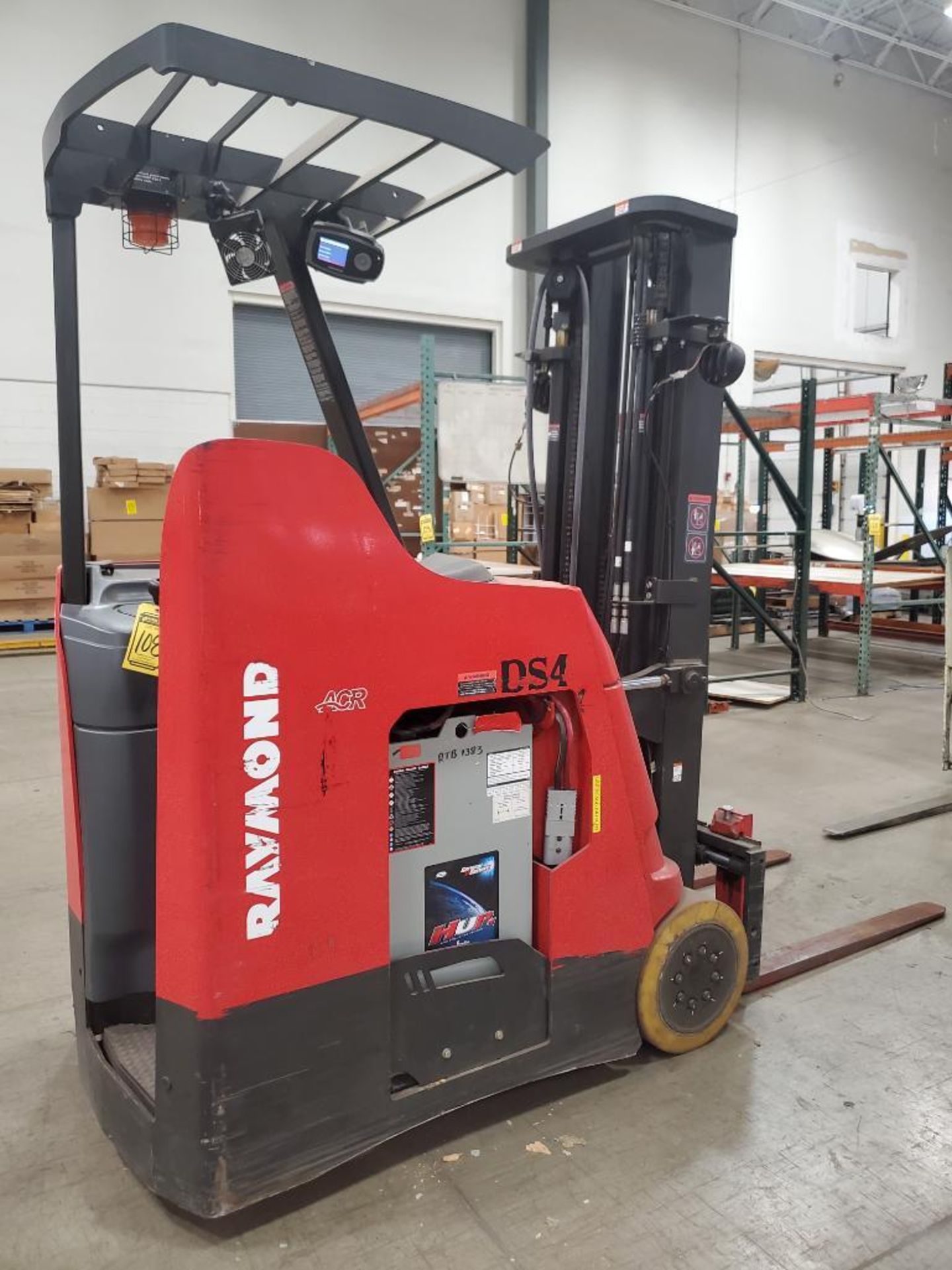 2014 RAYMOND ORDER PICKER; MODEL 415-C35TT, S/N 415-14-44015, WITH IWAREHOUSE MONITOR ATTACHMENT