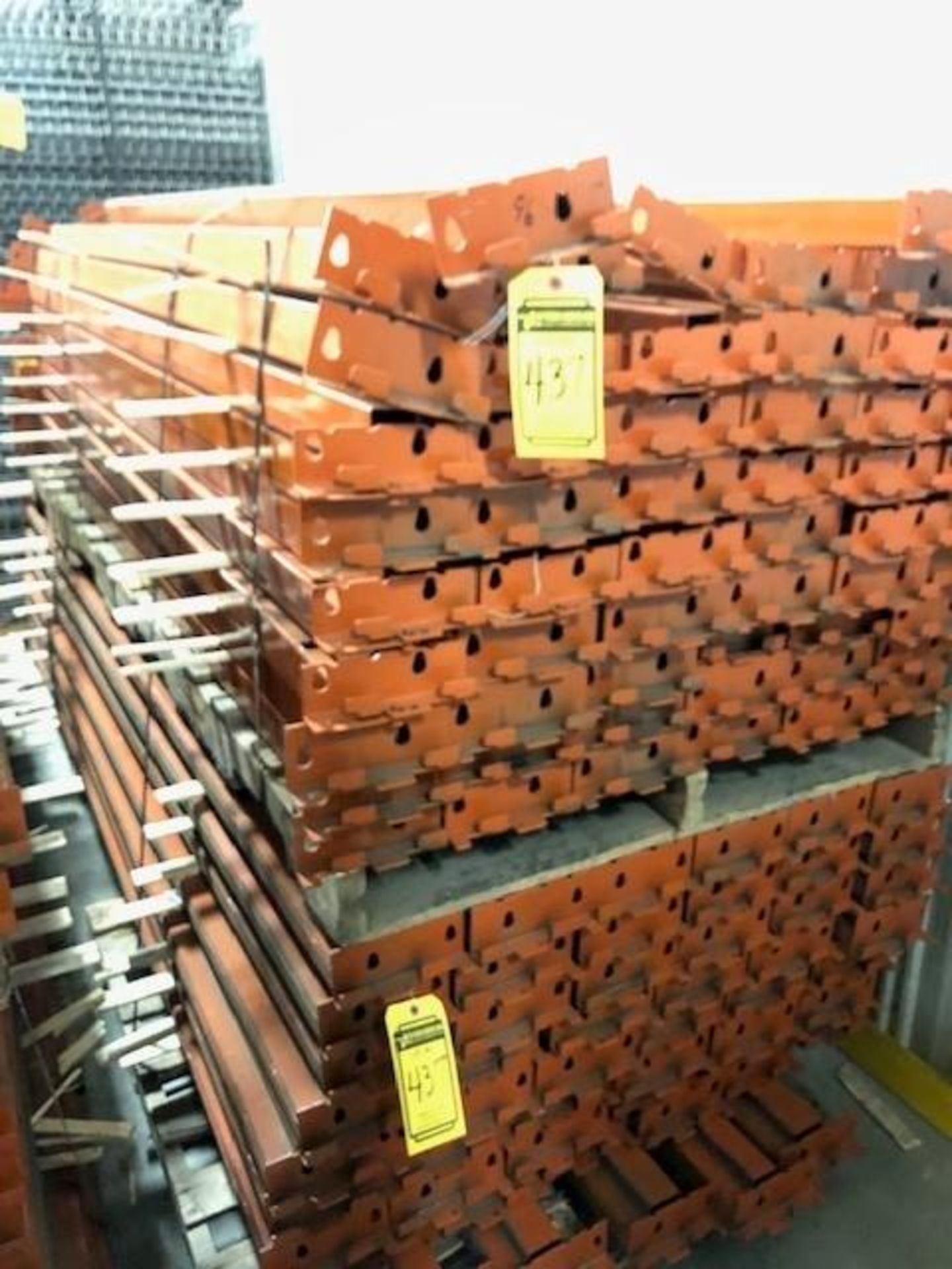 (108X) RIDG-U-RACK BEAMS 96'' TALL X 4'' WIDE