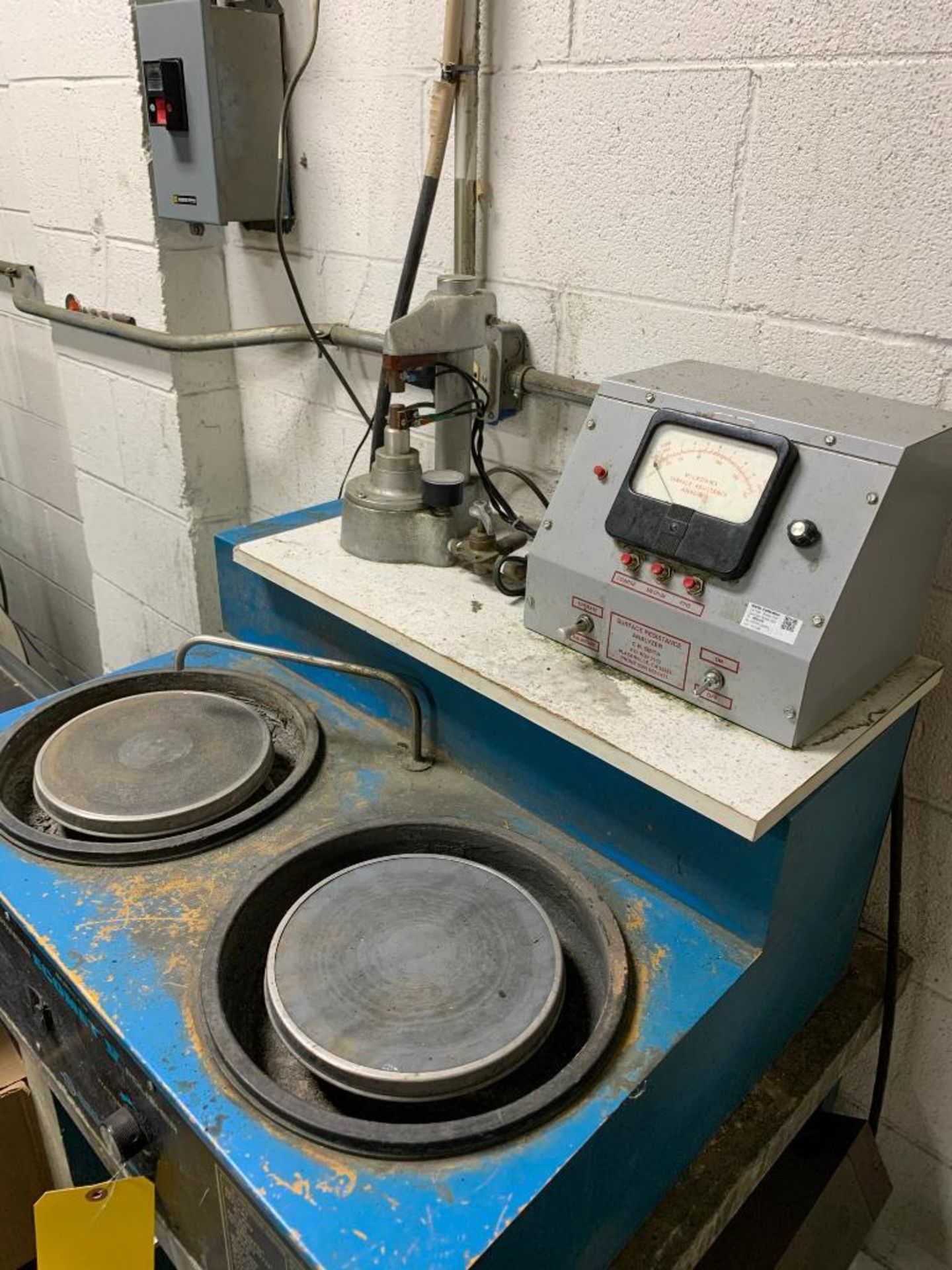 BUEHLER ECOMET V GRINDER/POLISHER AND C.B. SMITH SURFACE RESISTANCE ANALYZER - Image 2 of 2