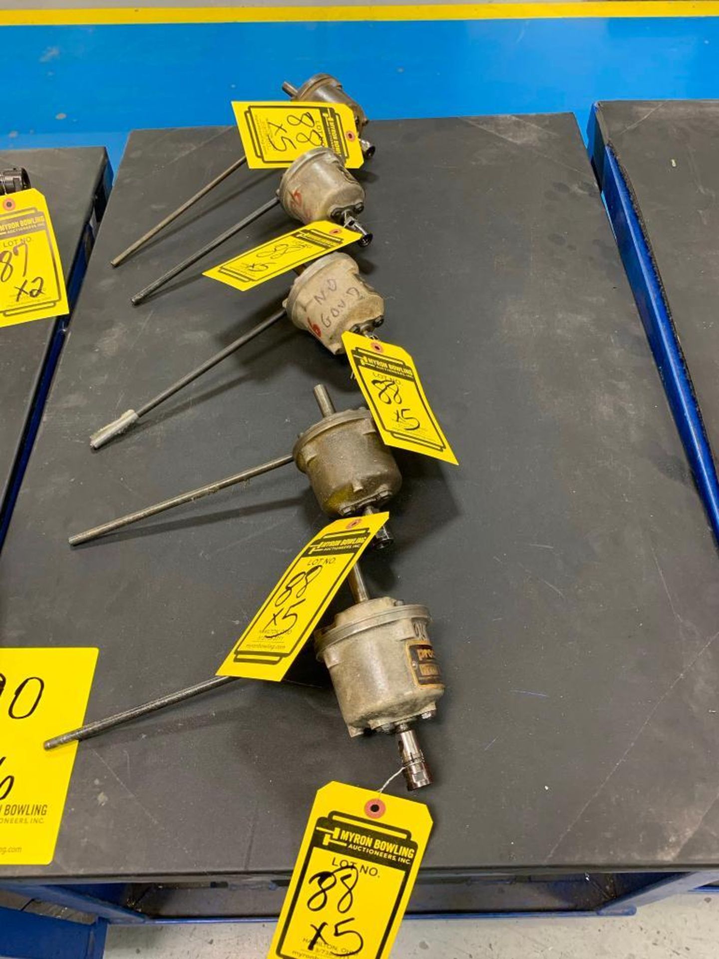 (5) PROCUNIER MODEL 11000 TAPPING HEADS, STRAIGHT SHANK