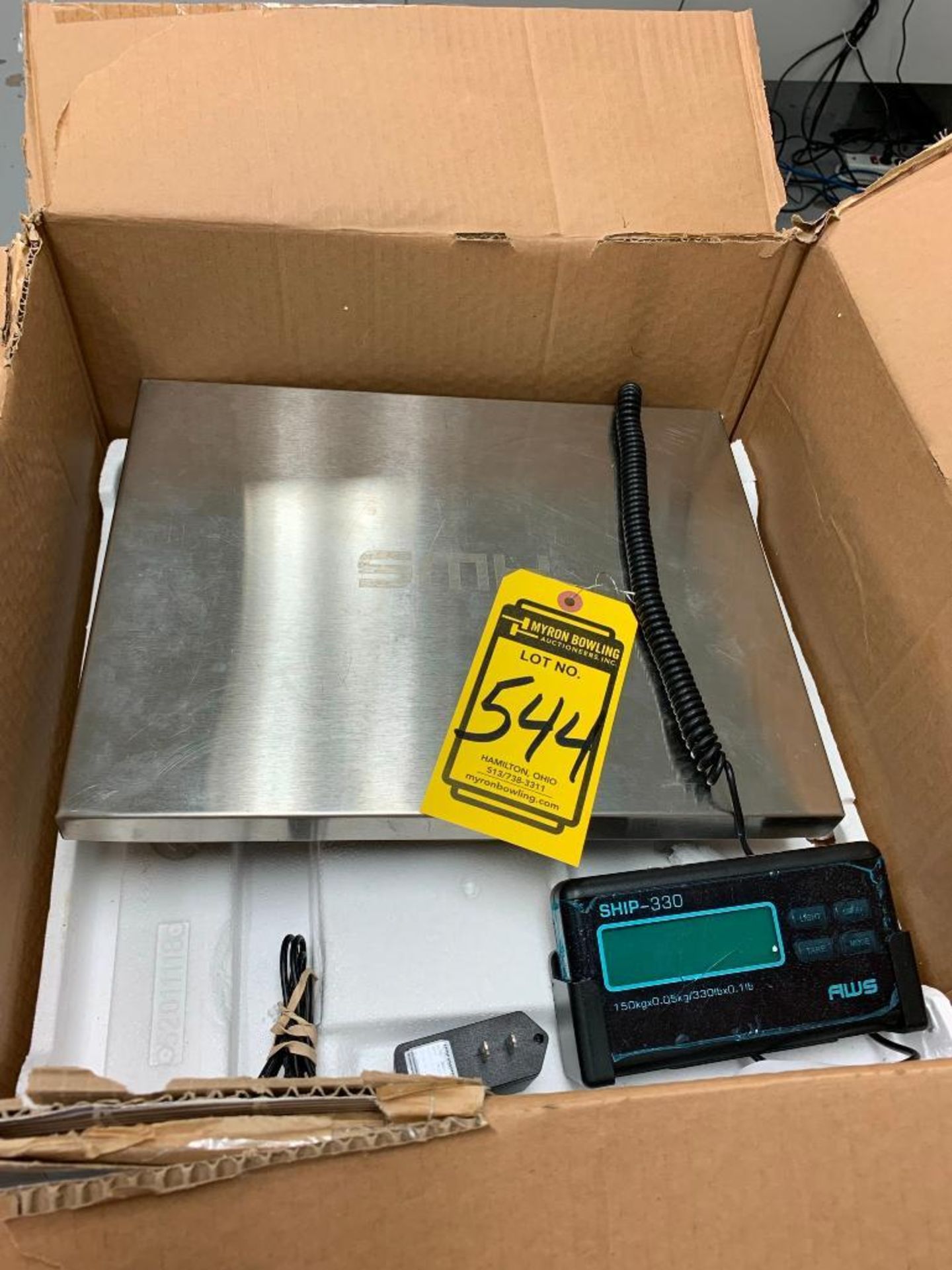 AWS SHIP -330 DIGITAL SCALE, 330 LB. X 0.1 LB.