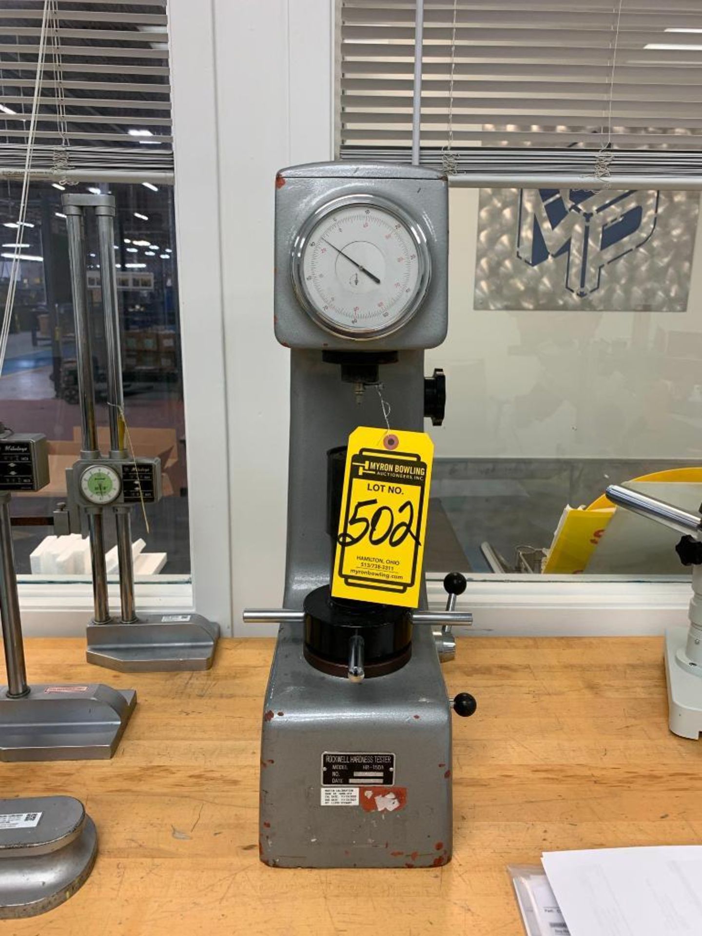 1996 ROCKWELL HARDNESS TESTER, MODEL HR-150A, S/N 0351