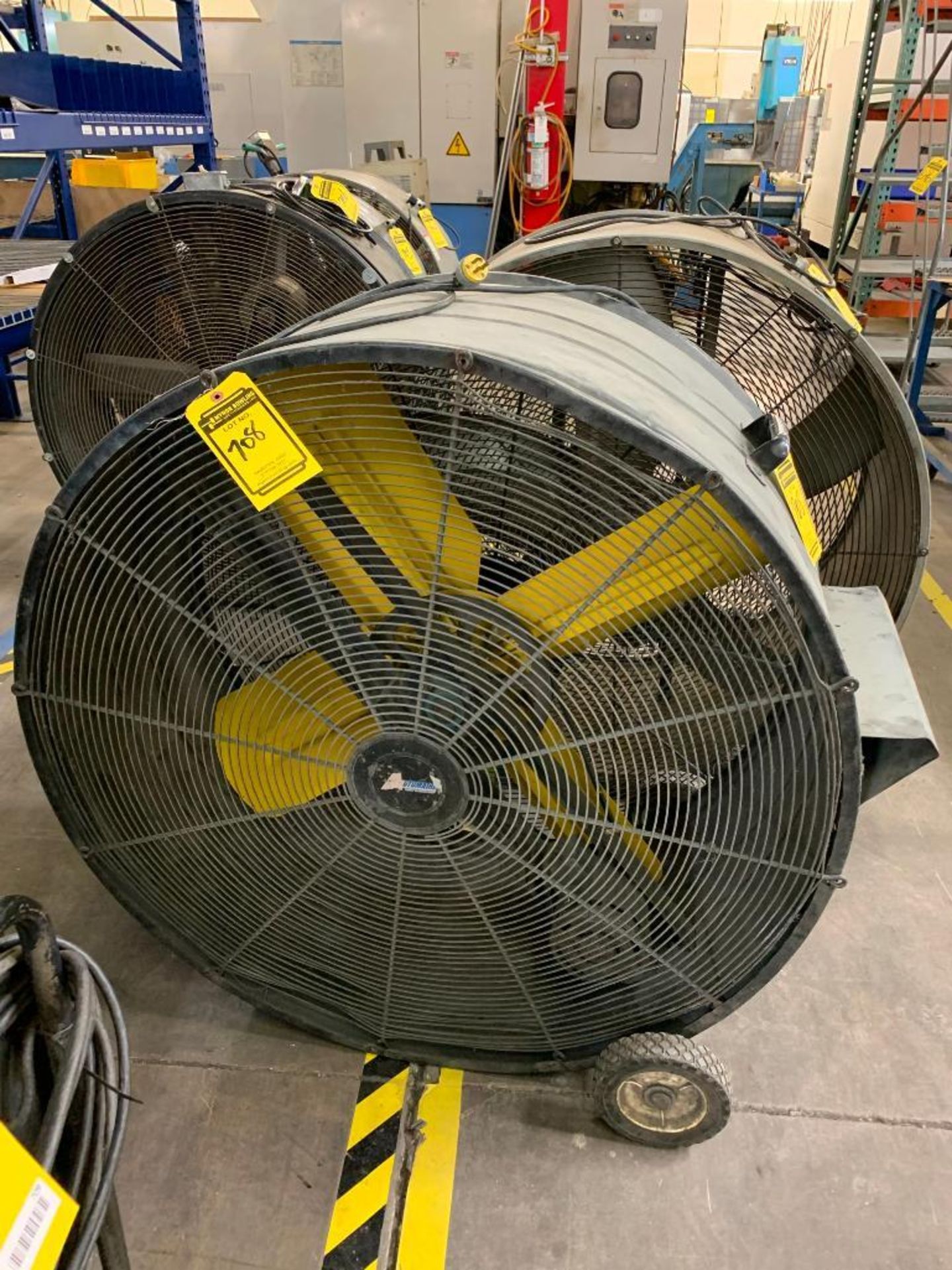 36'' DAYTON BARREL FLOOR FAN