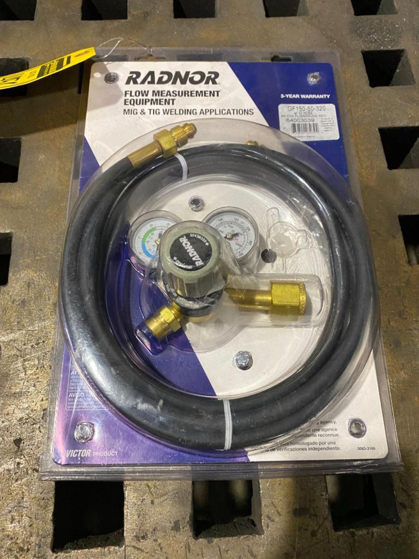 RANDOR AIR-CO2 FLOW GAUGE REGULATOR