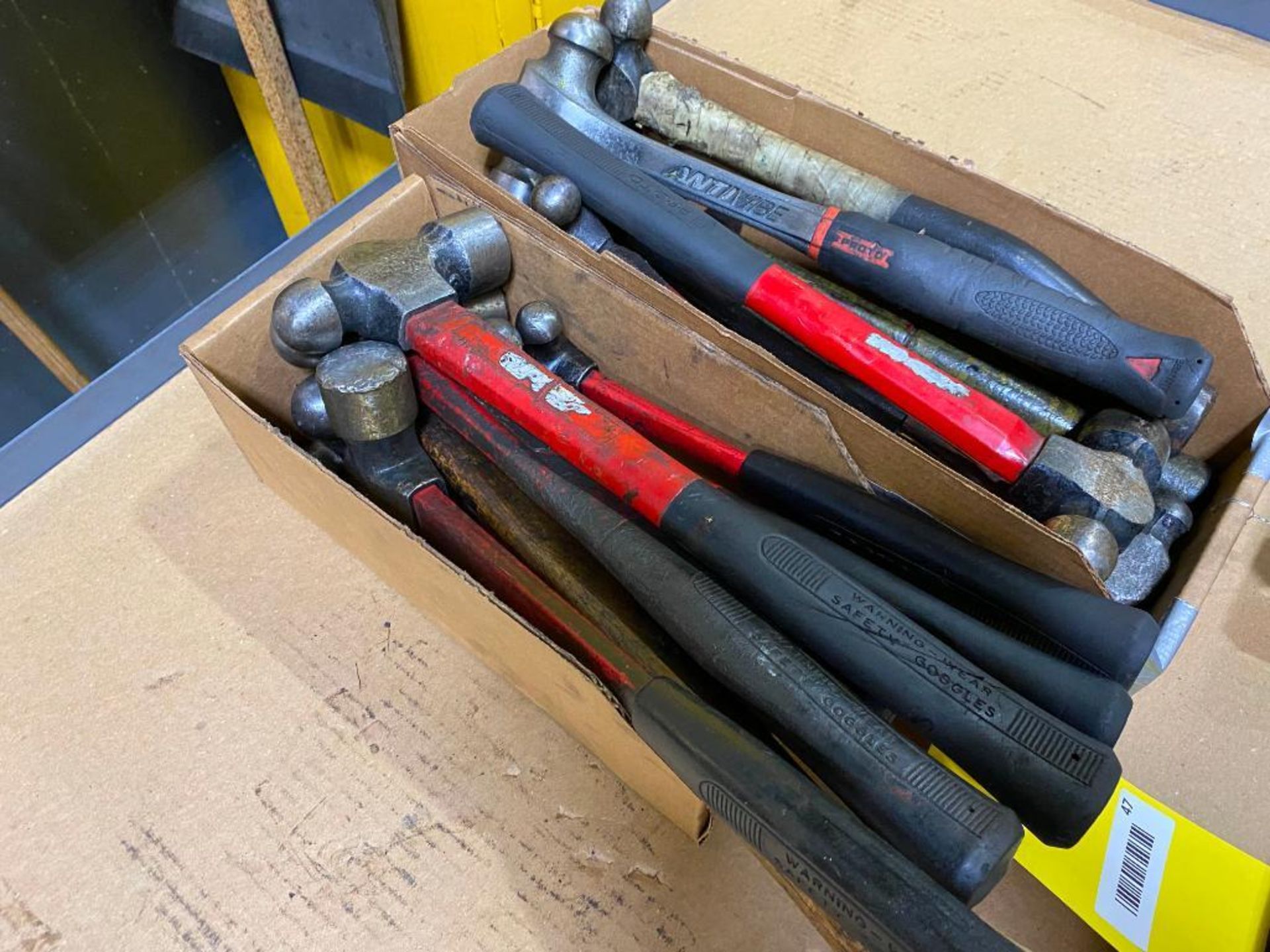 ASSORTED BALL PEEN HAMMERS - Image 2 of 2