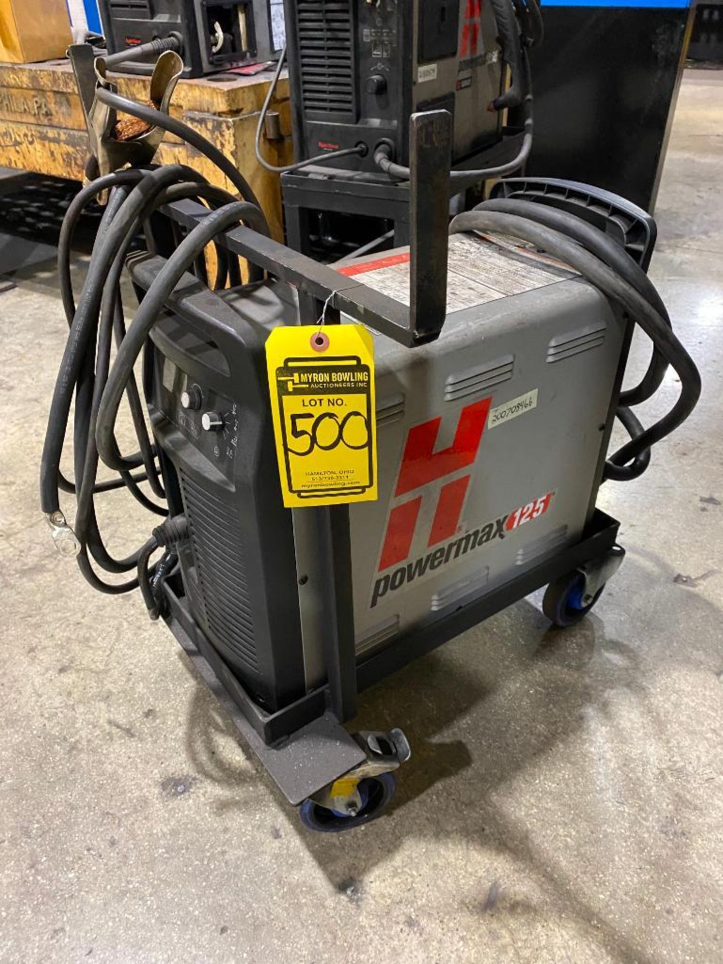 HYPERTHERM POWER MAX 125, PLASMA CUTTING SYSTEM