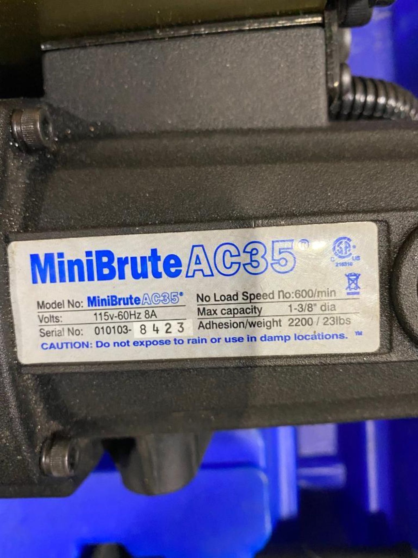 ROTO BRUTE MINI BRUTE MAG DRILL, MODEL AC35, NEW IN CASE - Image 3 of 3