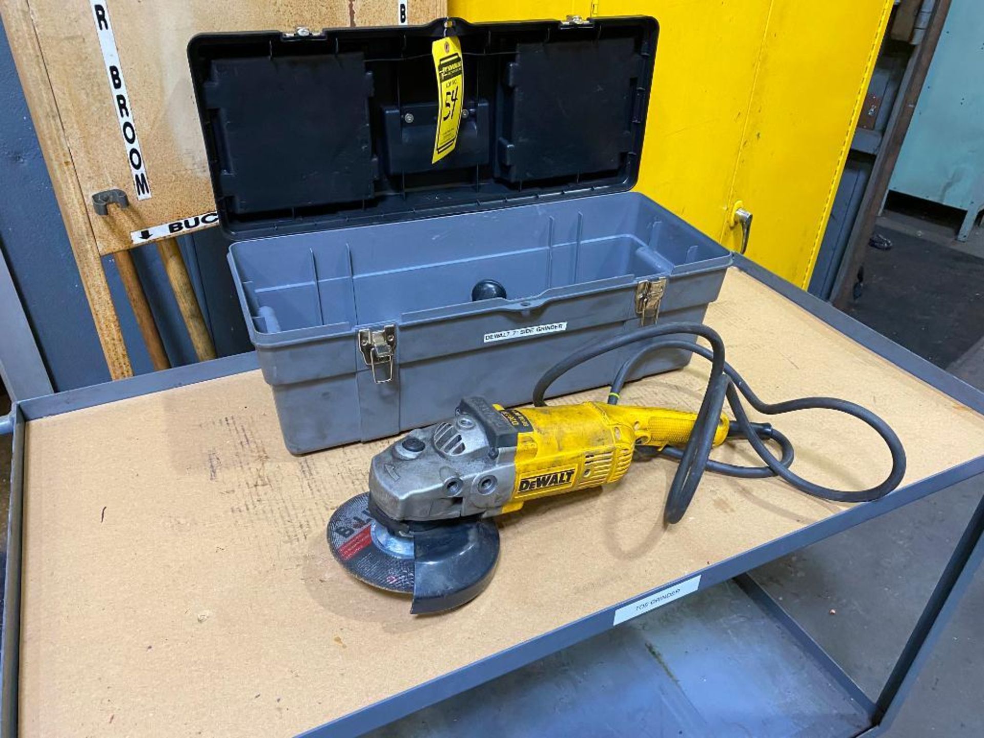 DEWALT 9'' ANGLE GRINDER