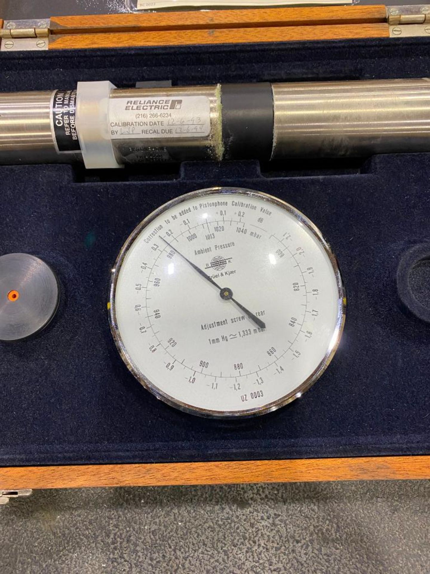 BRUEL & KJAER PRESSURE LEVEL, S/N 965968 - Image 2 of 2