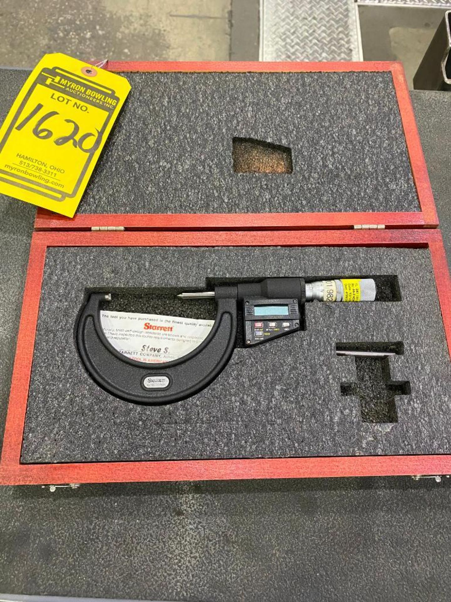 STARRETT DIGITAL OUTSIDE MICROMETER, 50MM - 75MM