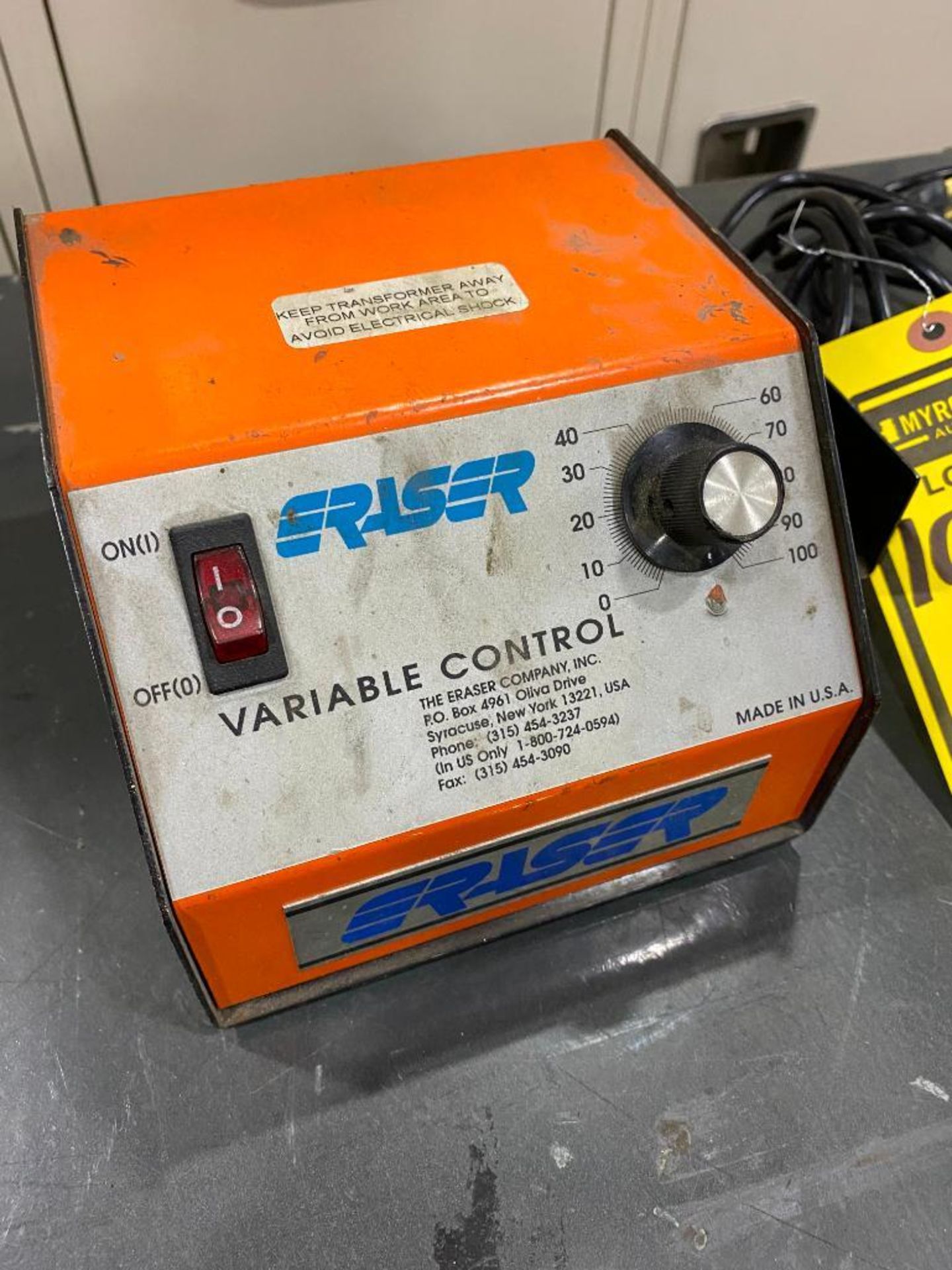 ERASER VARIABLE SPEED CONTROL BOX