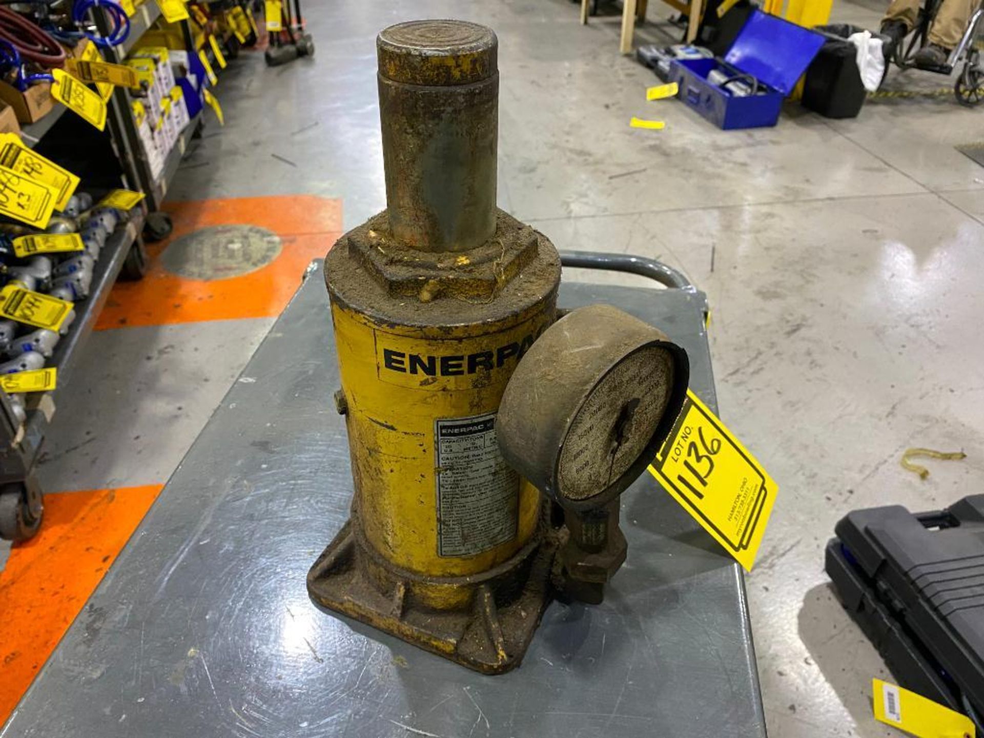 ENERPAC 20-TON HYDRAULIC BOTTLE JACK - Image 2 of 3