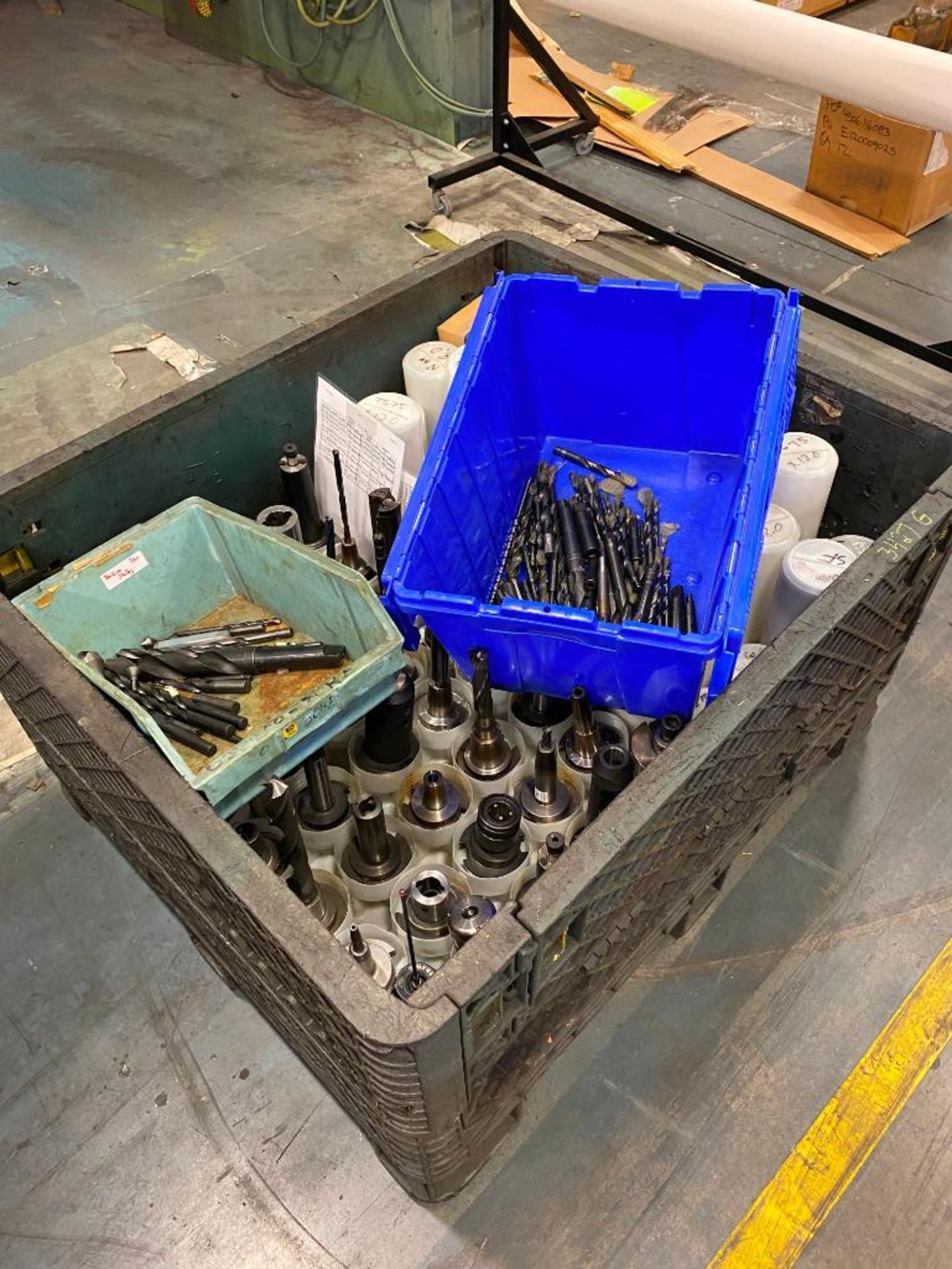 (2) SKIDS OF ASSORTED CARBIDE TOOLING, BITS, REAMERS, ENDMILLS, DRILL BITS - Image 2 of 4