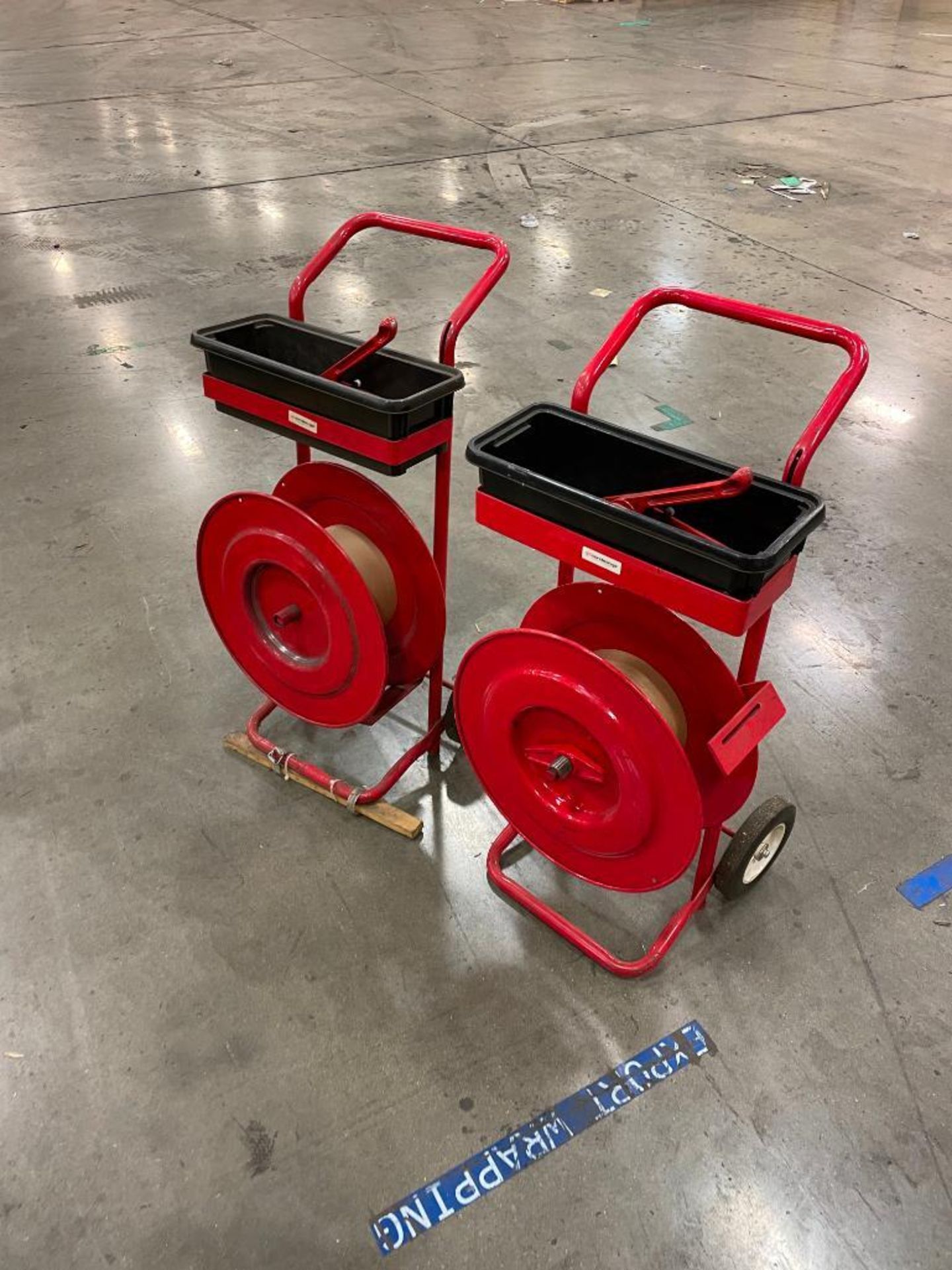 (2) BANDING CARTS W/ TENSION TOOLS