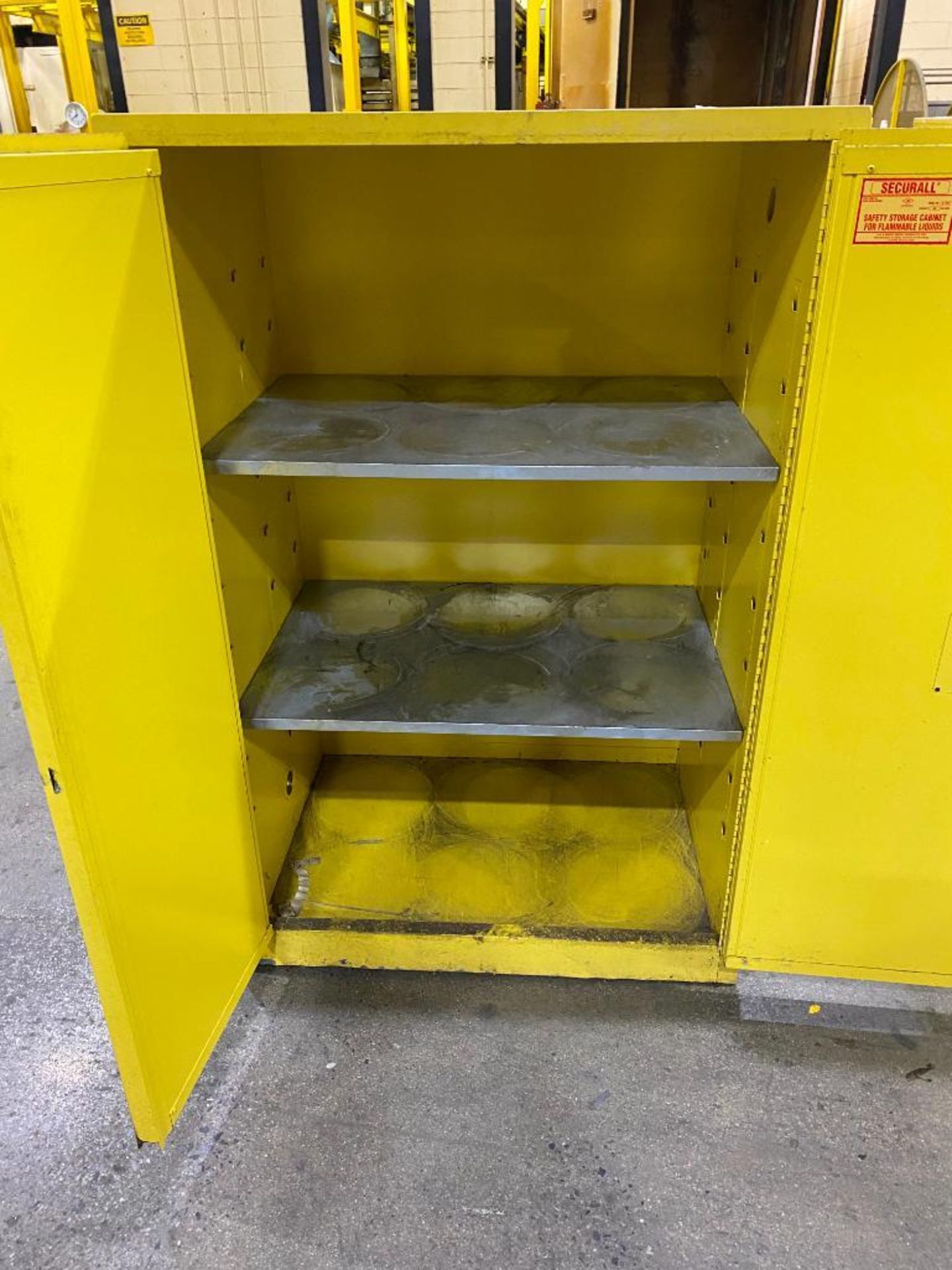 (4) ASSORTED SIZE FLAMMABLE LIQUID STORAGE CABINETS - Image 2 of 5