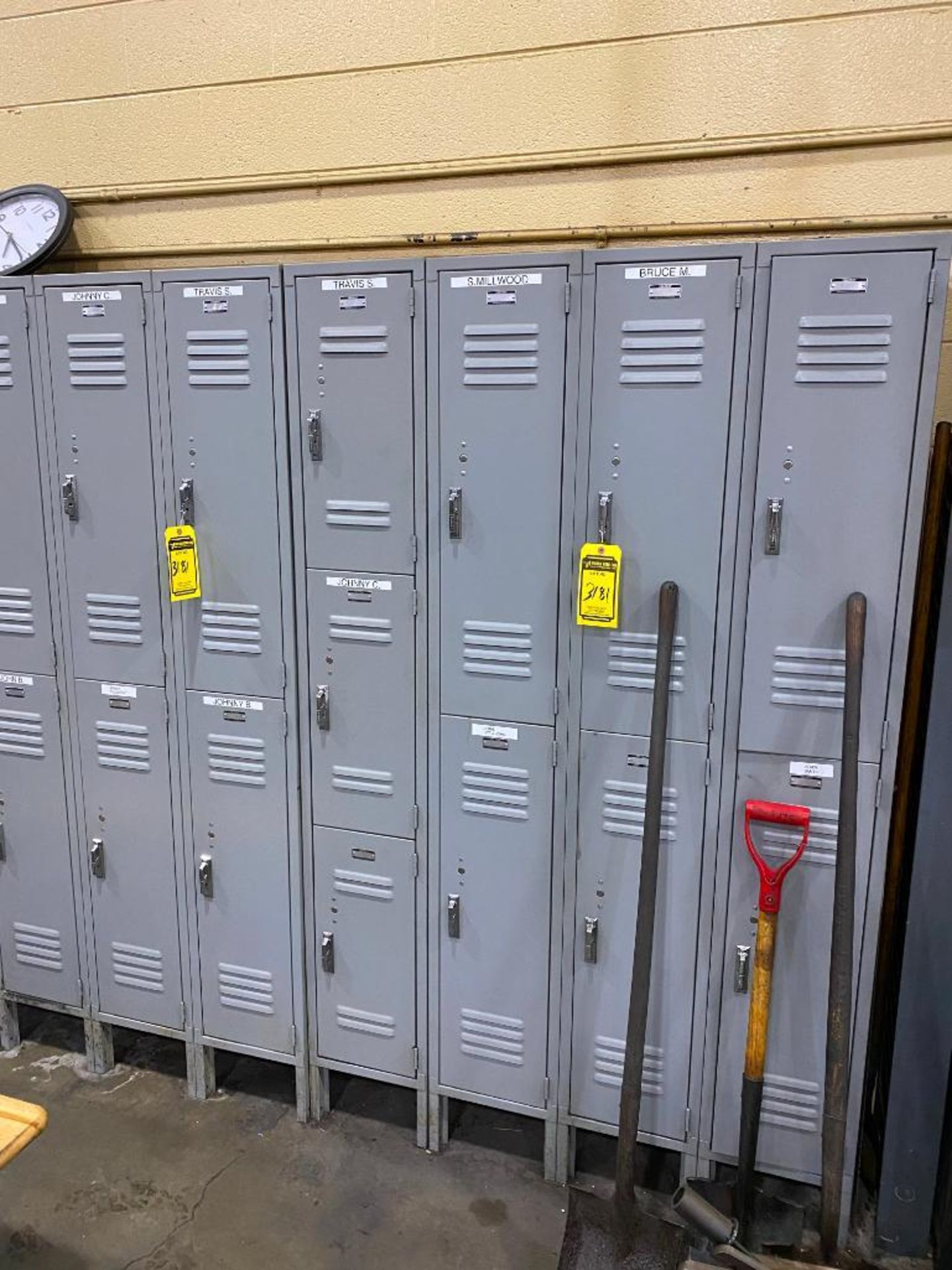 (9) LOCKER SETS, 82-DOOR TOTAL - Image 2 of 10