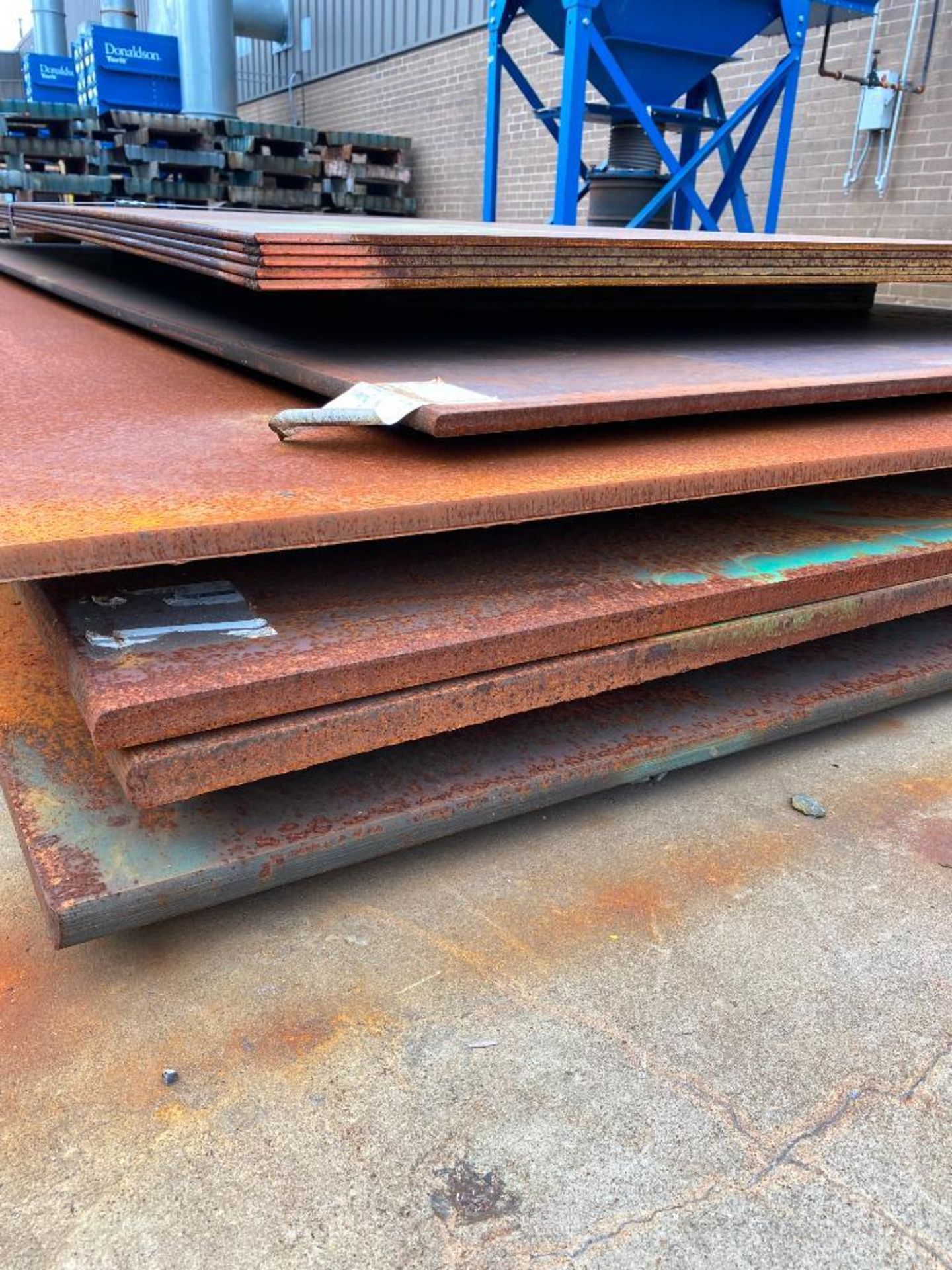 (28) ASSORTED SIZE STEEL PLATES, 1/4'' - 1'' - Image 8 of 9