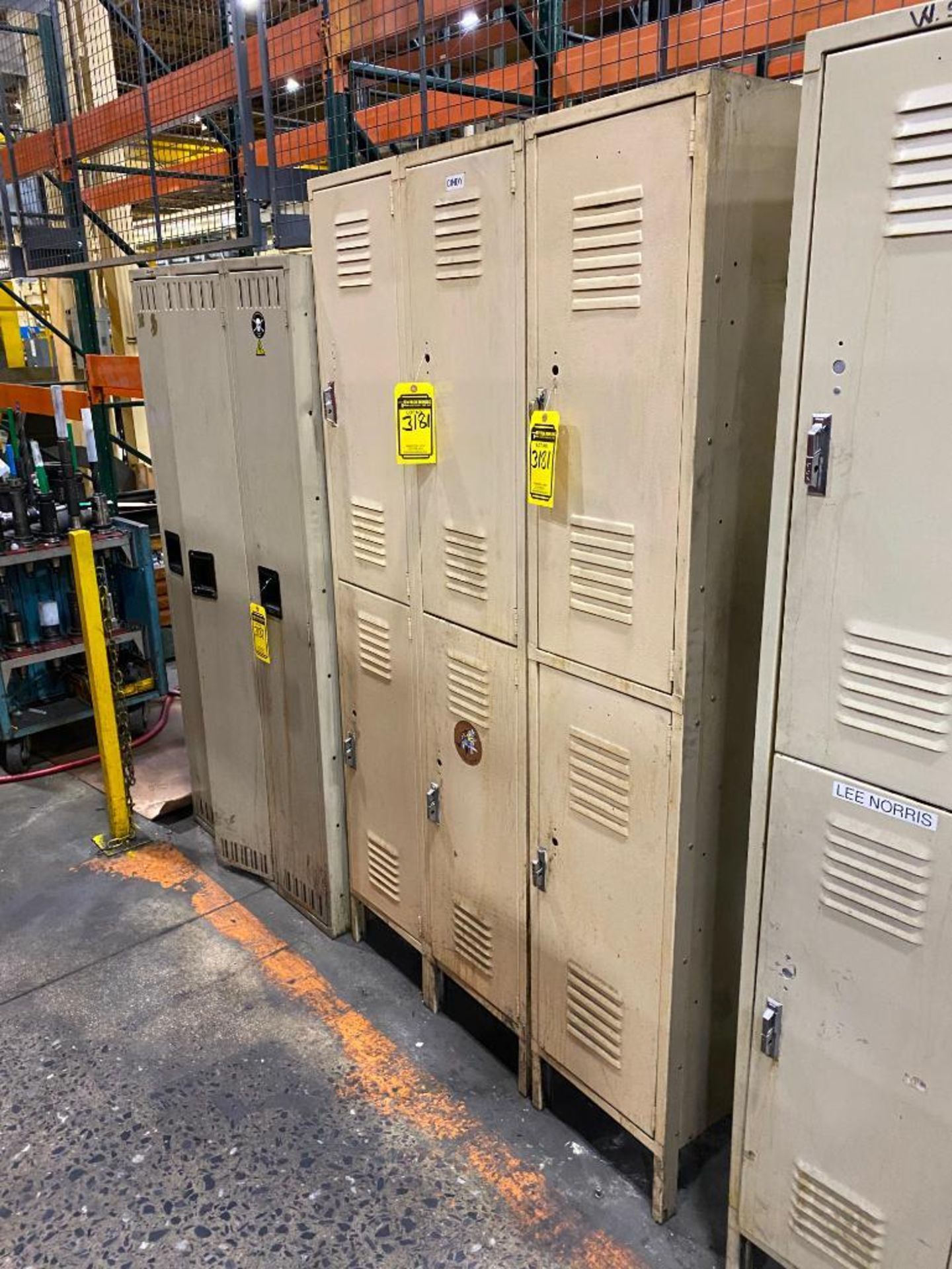 (9) LOCKER SETS, 82-DOOR TOTAL - Image 9 of 10