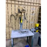 CLAUSING TABLE MOUNTED DRILL PRESS, MODEL 2287, S/N 516317