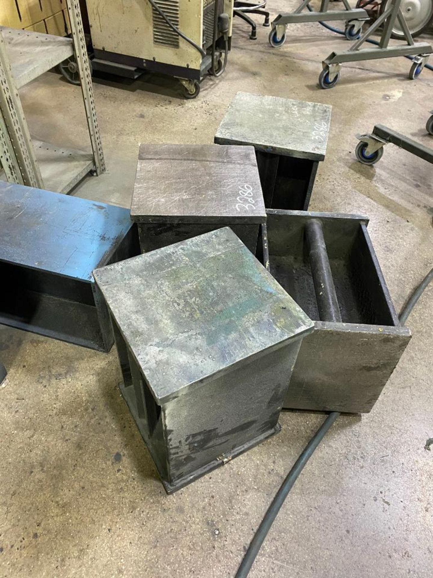 (14) STEEL STANDS, 12'' X 12'' X 20'' - Image 2 of 4