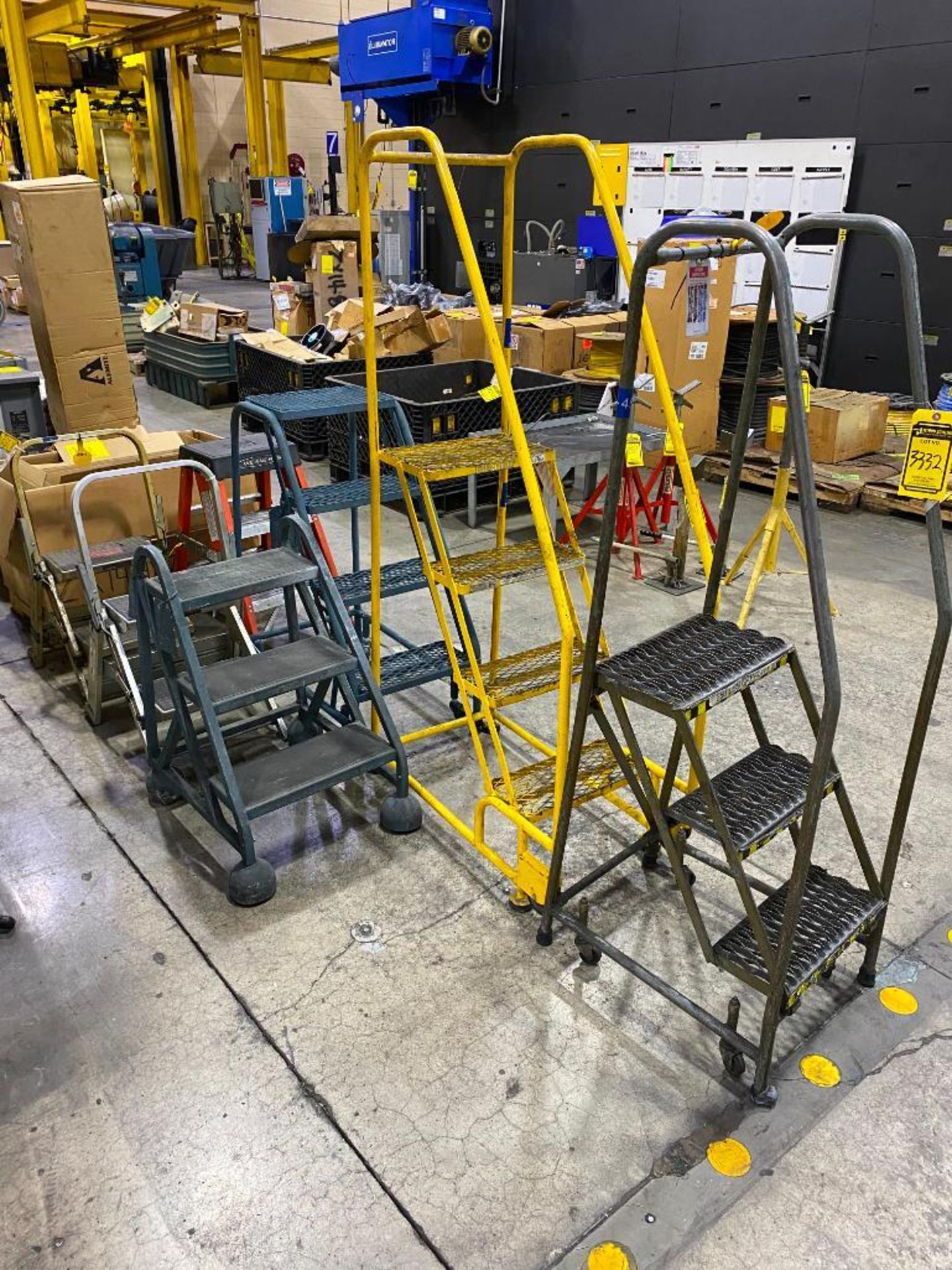 (7) ASSORTED STEP LADDERS