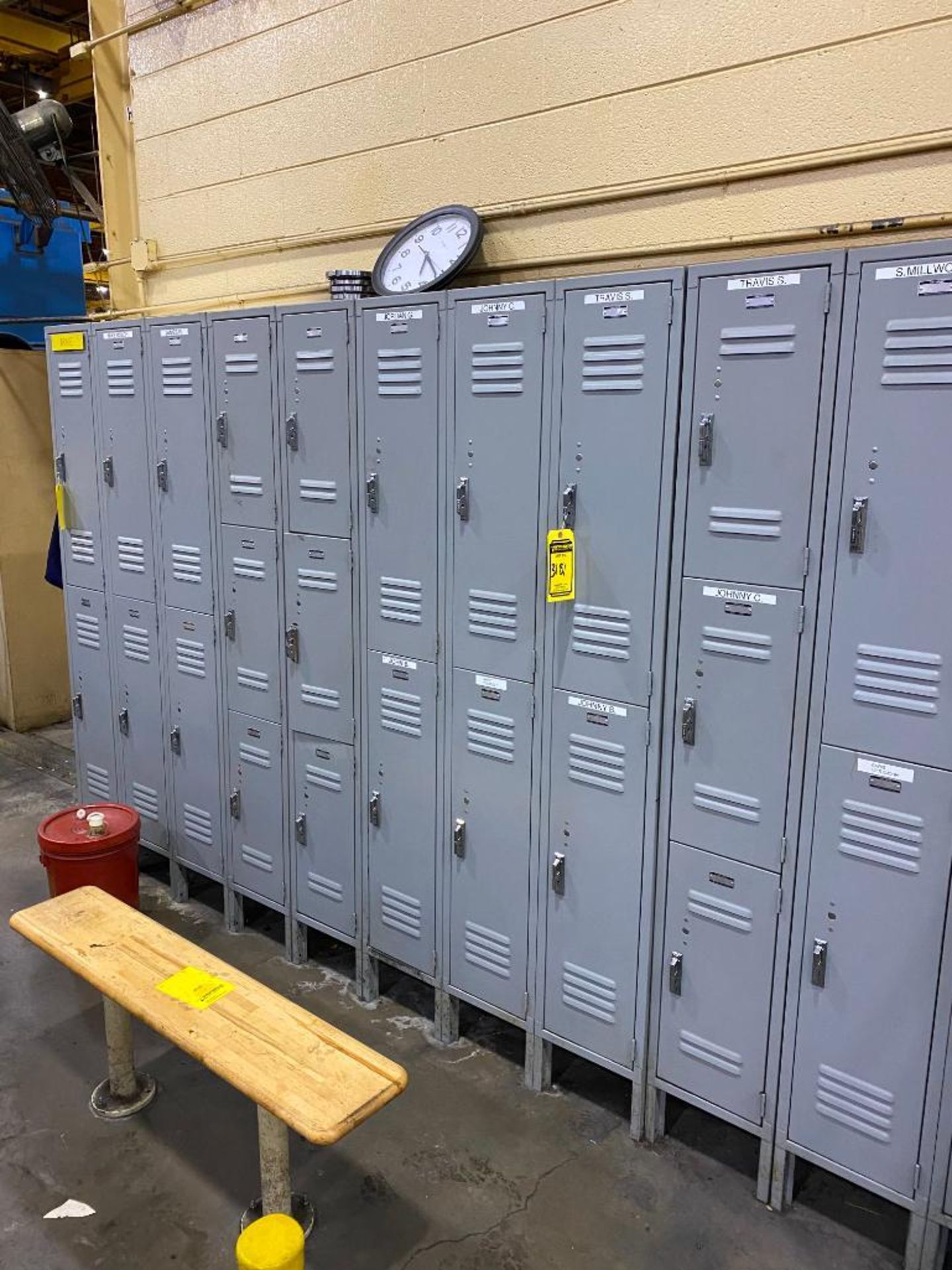 (9) LOCKER SETS, 82-DOOR TOTAL - Image 3 of 10