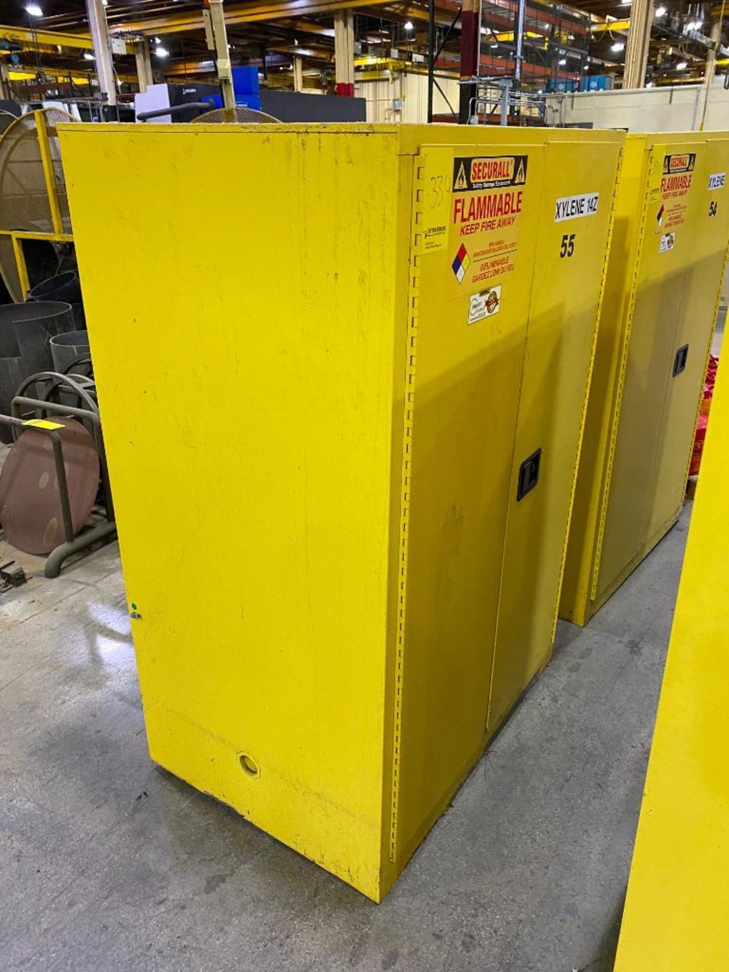 (4) ASSORTED SIZE FLAMMABLE LIQUID STORAGE CABINETS - Image 5 of 5