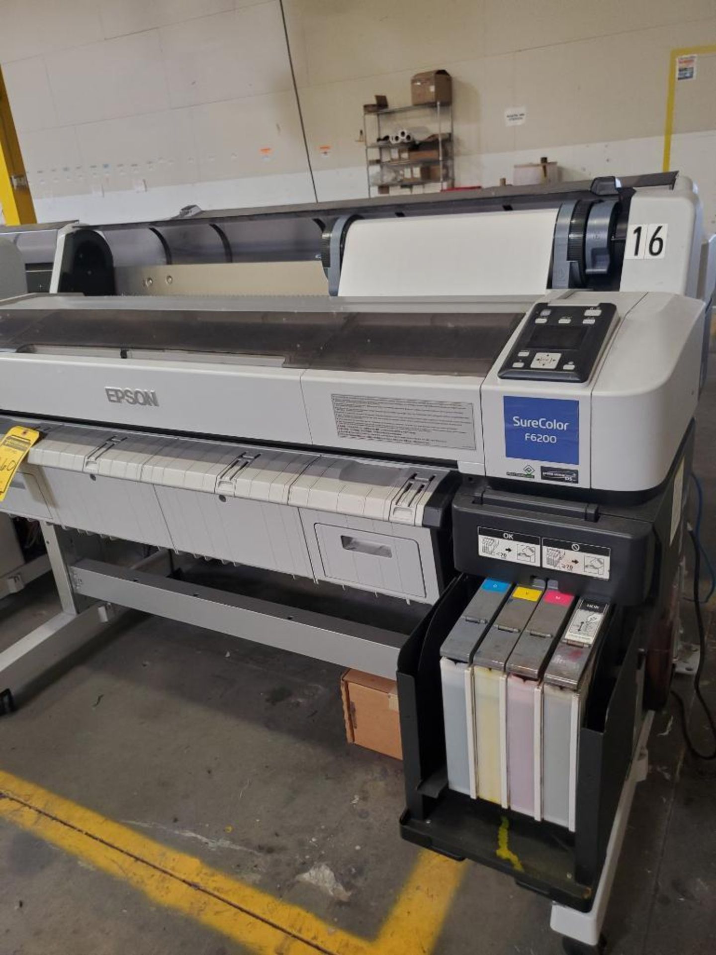 EPSON SURECOLOR F6200 DYE SUBLIMATION PRINTER; MODEL K213B - Image 3 of 5