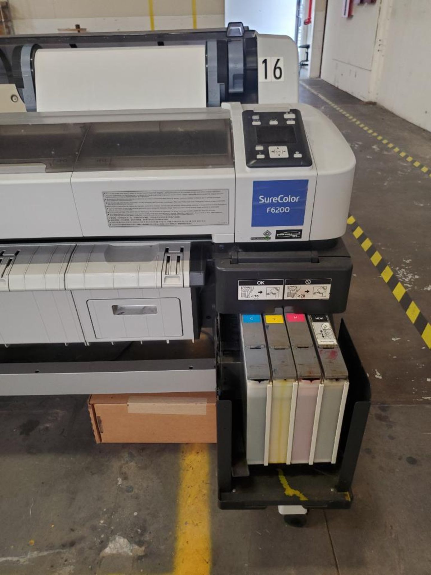 EPSON SURECOLOR F6200 DYE SUBLIMATION PRINTER; MODEL K213B - Image 2 of 5