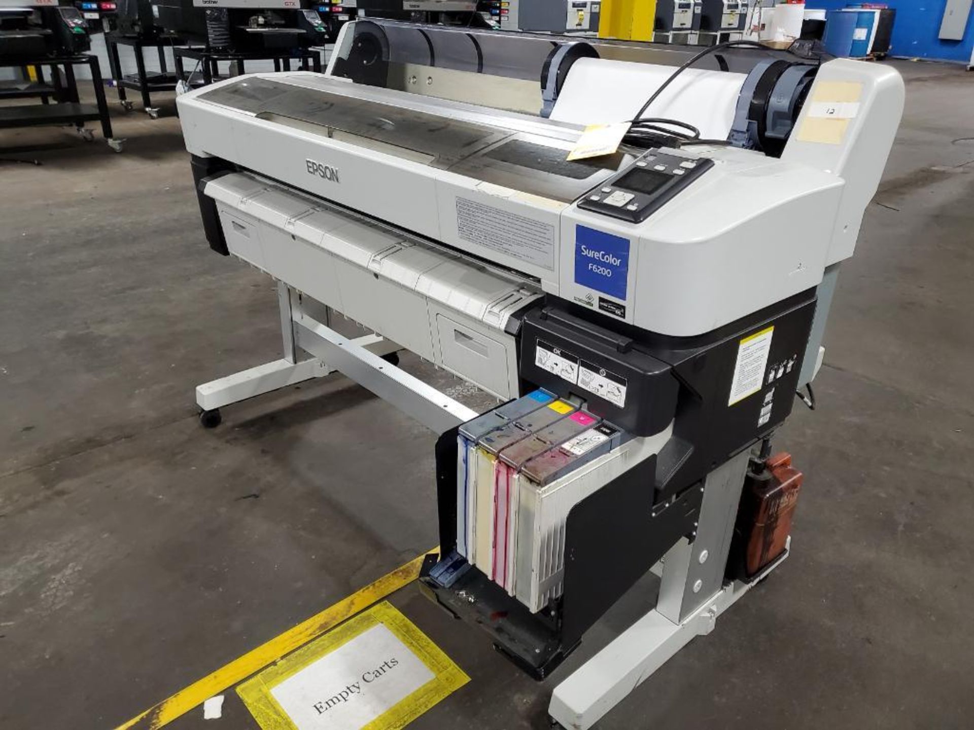 EPSON SURECOLOR F6200 GARMENT PRINTER, PRECISION CORE, EPSON ULTRA CHROME DS INK, S/N WC9E002515 - Image 3 of 6