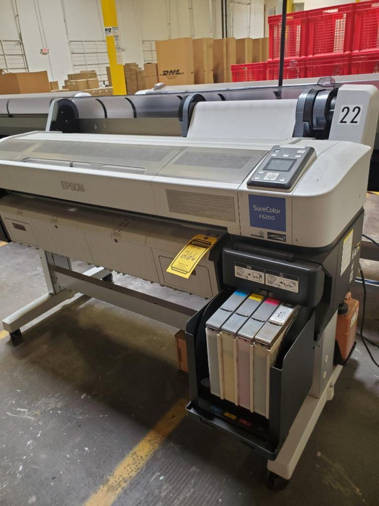 EPSON SURECOLOR F6200 DYE SUBLIMATION PRINTER; MODEL K213B - Image 3 of 5