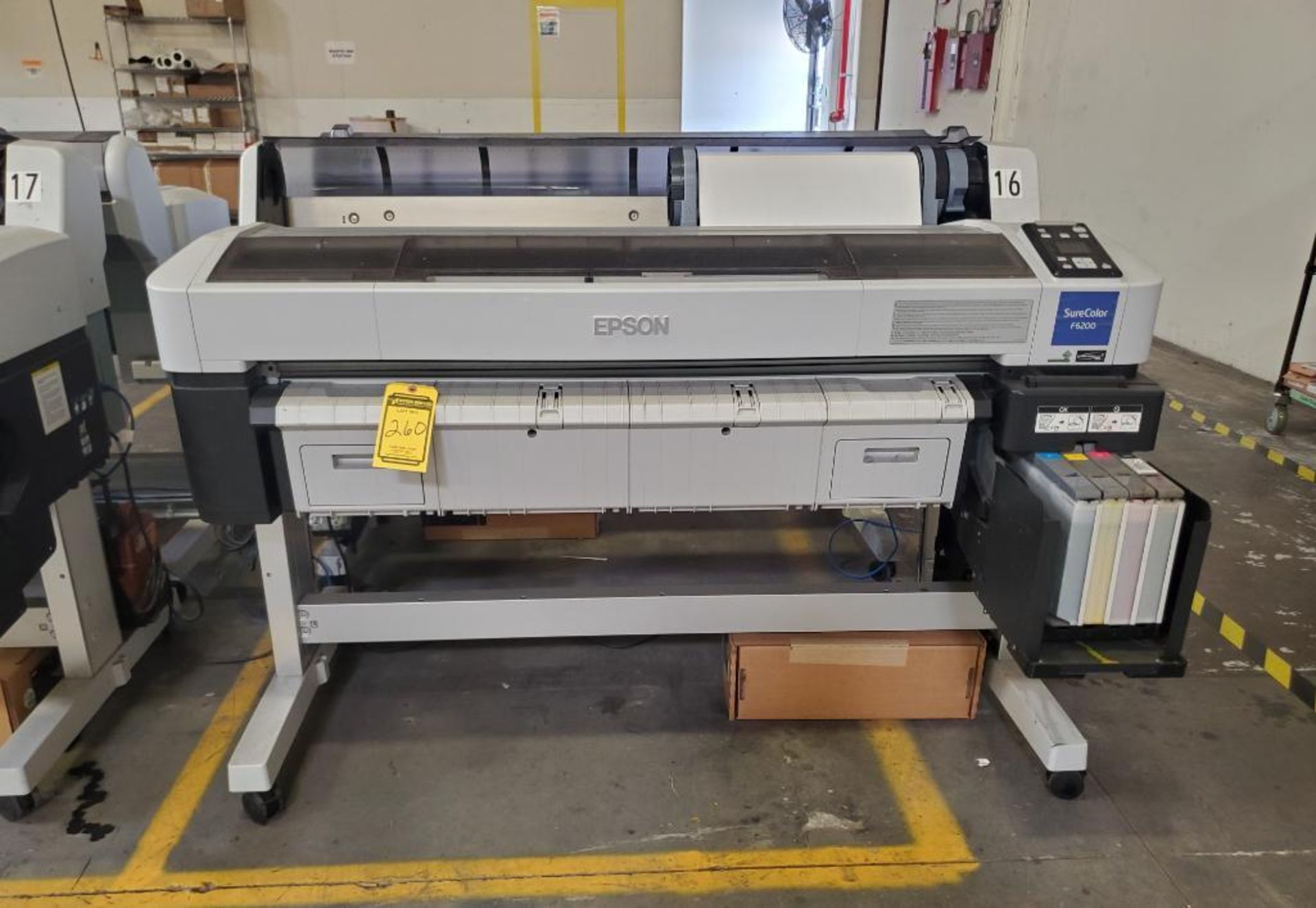 EPSON SURECOLOR F6200 DYE SUBLIMATION PRINTER; MODEL K213B