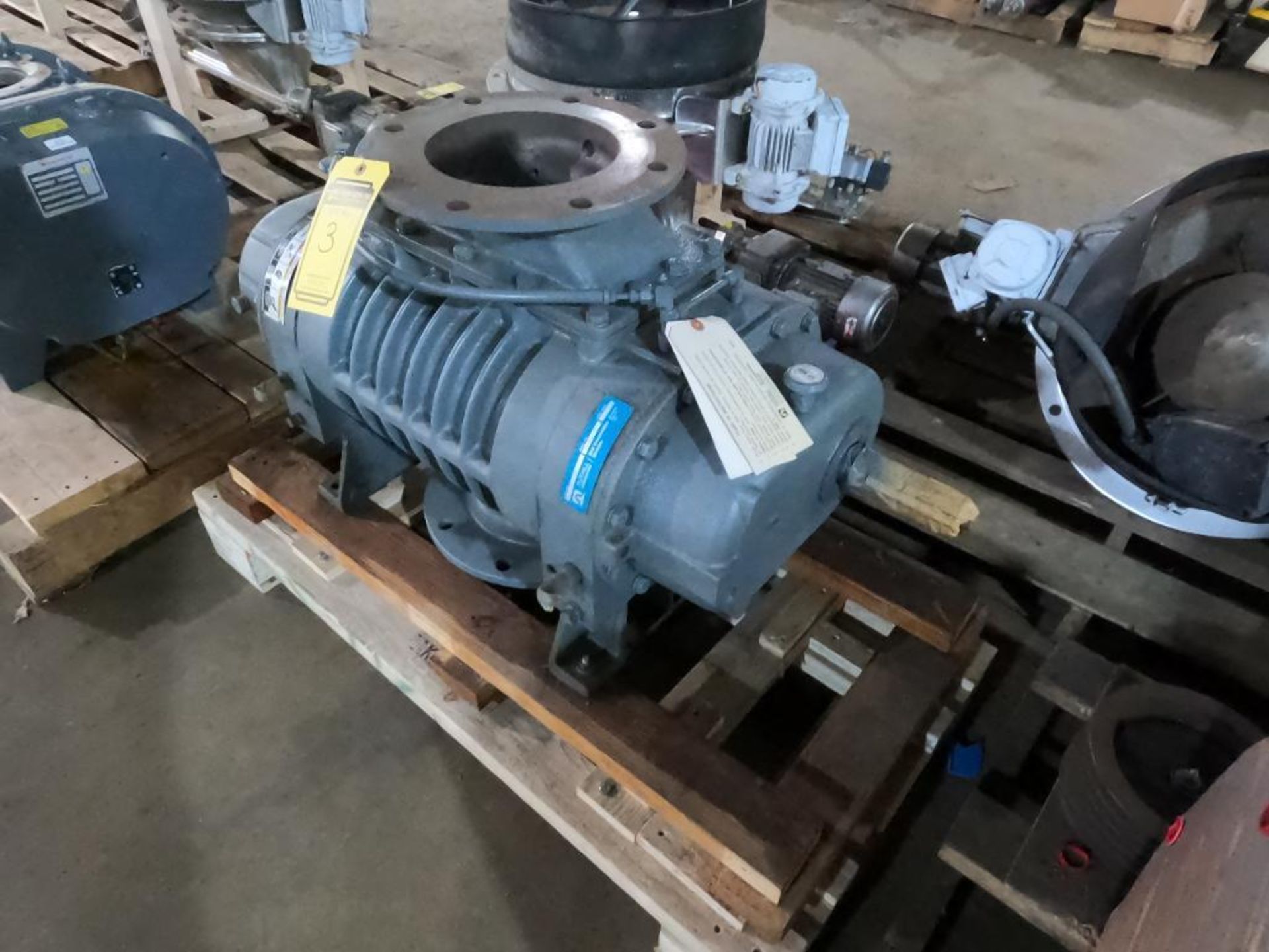 TUTHILL 8'' POSITIVE DISPLACEMENT LOBE BLOWER, MODEL 5516-85R3, NEW - Image 2 of 8