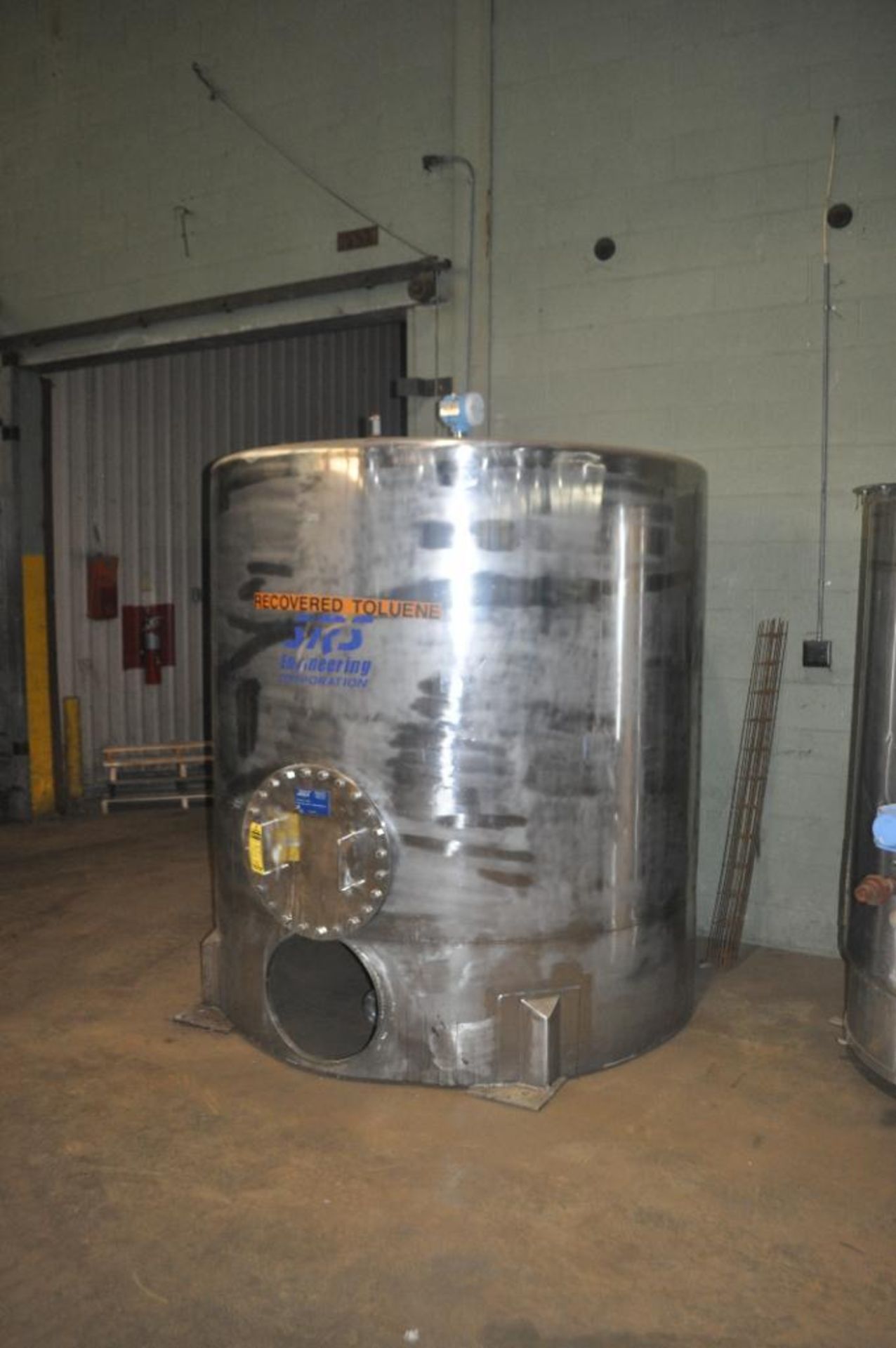 SRS CT-1500 316 STAINLESS STEEL APPROX. 1,500-GALLON STORAGE TANK - Image 3 of 4