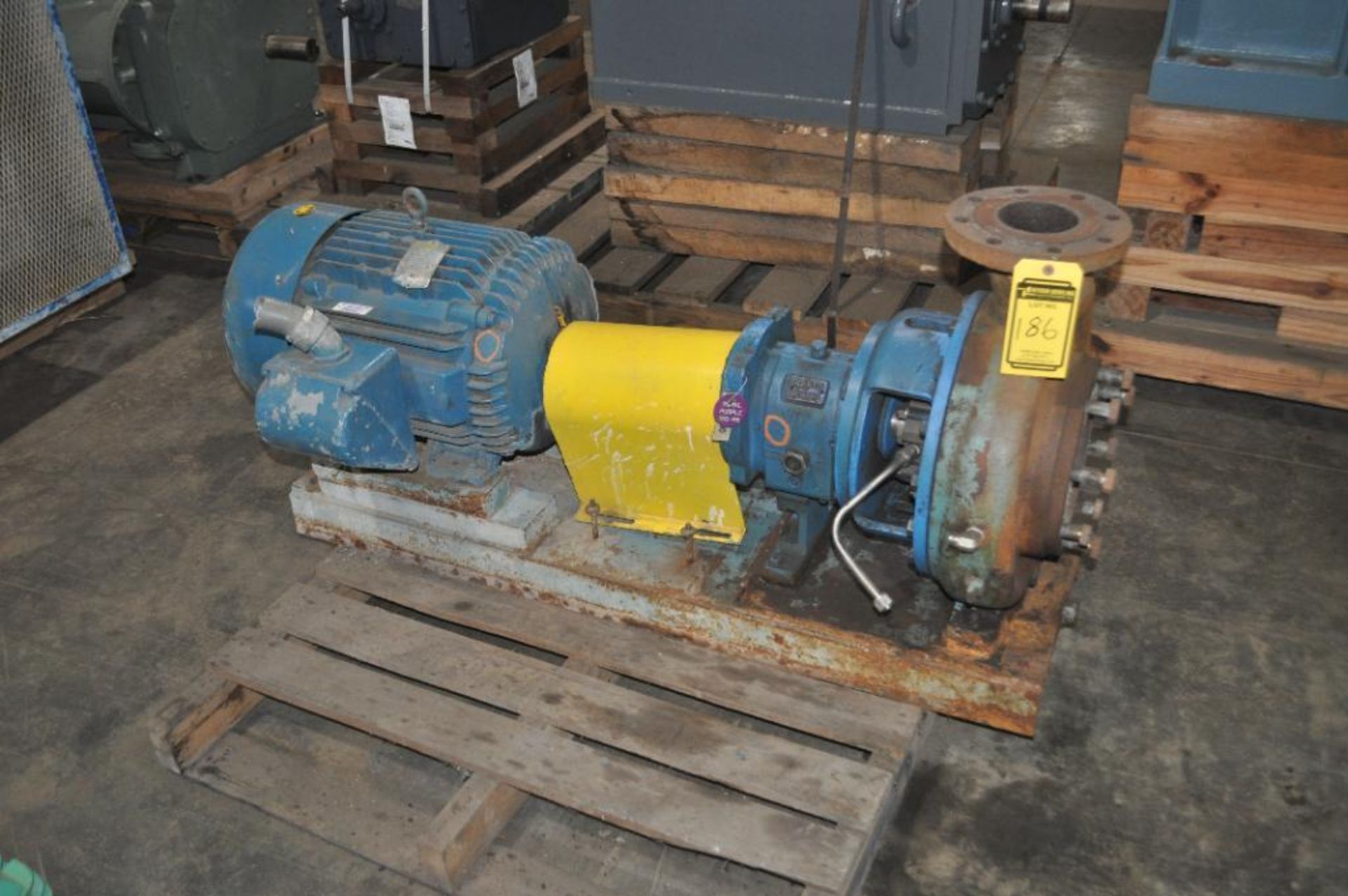 GOULDS 4'' X 6'' CENTRIFUGAL PUMP SKID, MODEL MTX 30