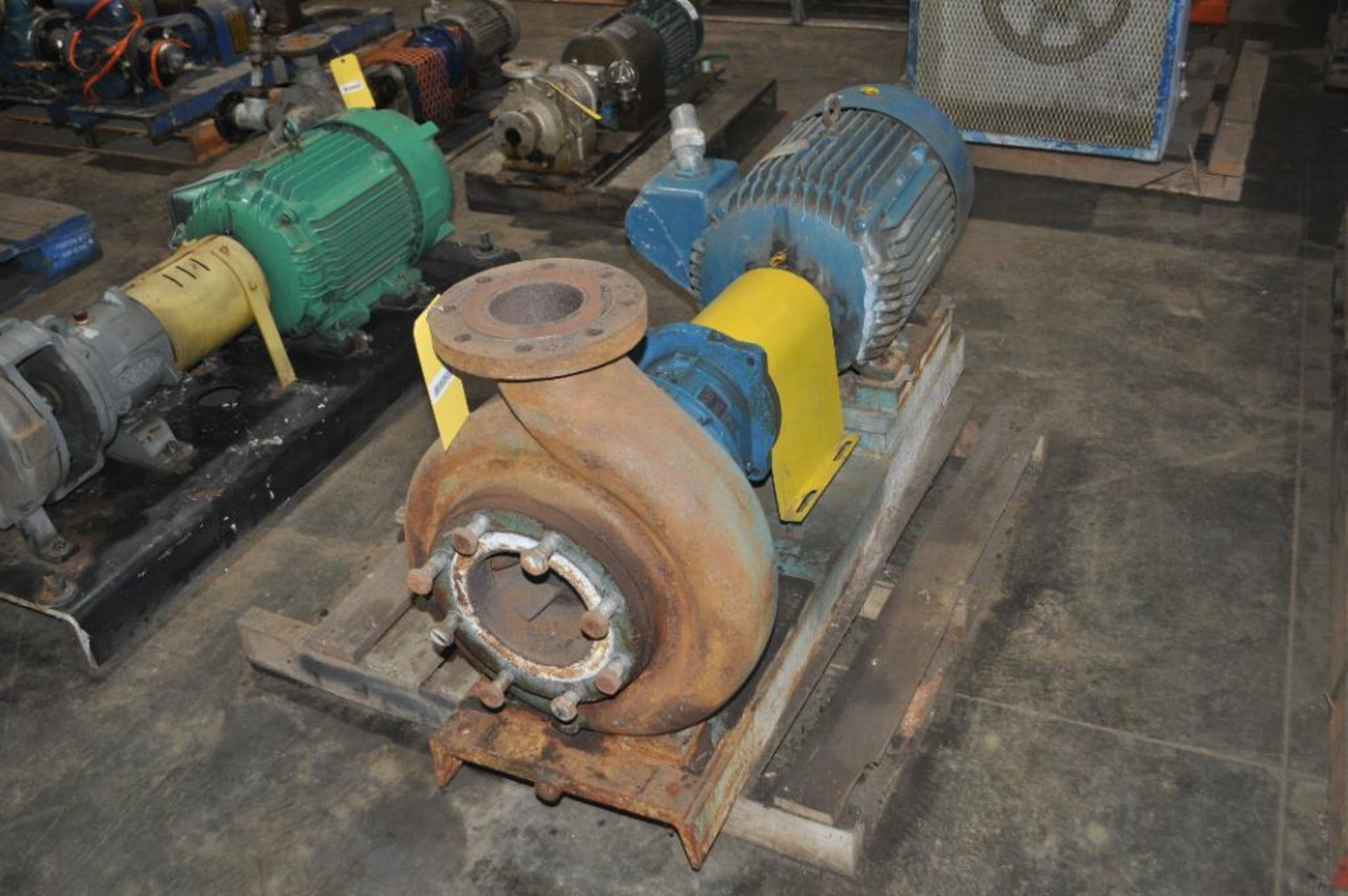 GOULDS 4'' X 6'' CENTRIFUGAL PUMP SKID, MODEL MTX 30 - Image 3 of 3