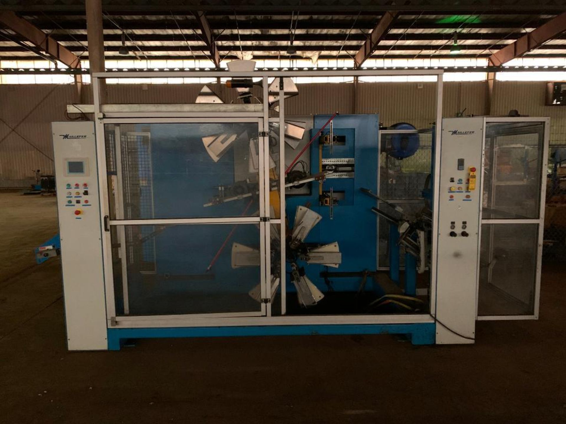 MAILLEFER EXTRUSION AUTOMATIC DUAL COILER, MODEL MWB 1300P-S