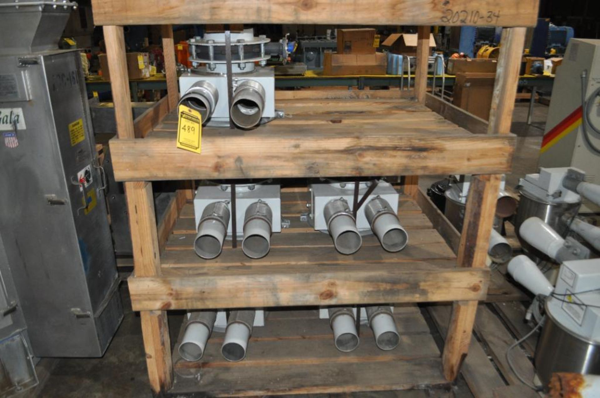 (5) VACUUM DIVERTER VALVES, NEW