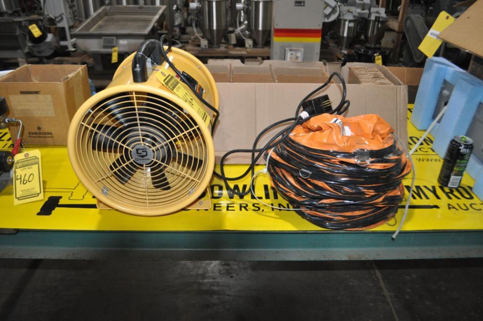 STRONGWAY 12'' UTILITY BLOWER, MODEL: 49945, 120 VAC, SPEED: 3,300 R/MIN, THERMALLY PROTECTED OUTDOO - Image 2 of 2