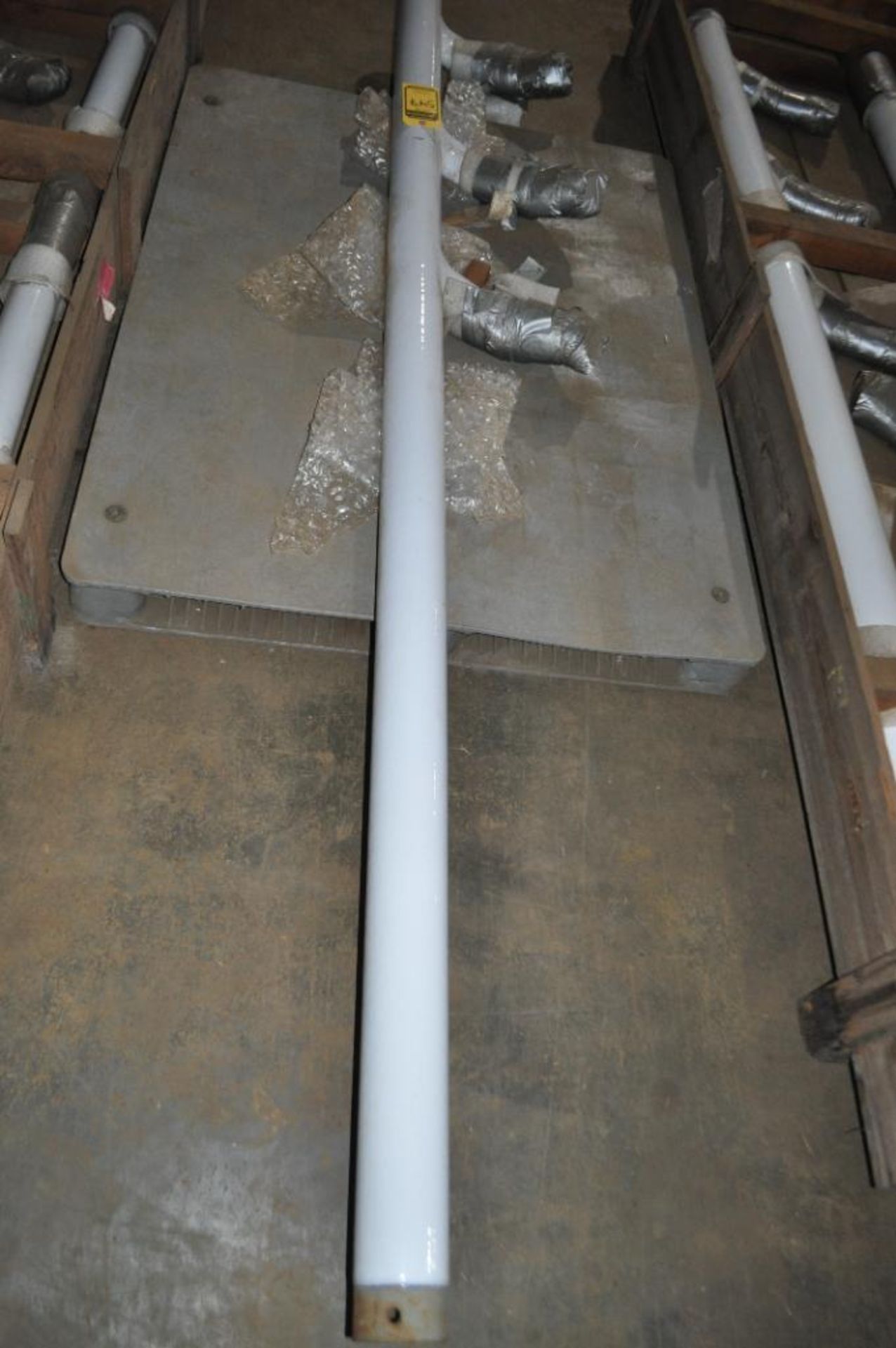 PFAUDLER/DIE DIETRICH GLASS LINED 3-FINGER BAFFLE, LENGTH: 112'', DIAMETER OF SHAFT: 3'', NEW - Image 2 of 4
