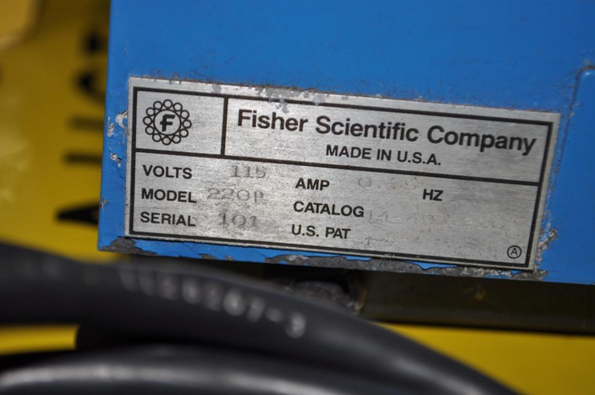 FISHER SCIENTIFIC COMPANY FISHER THERMIX MAGNETIC STIRRER, MODEL: 220P, 115 VOLTS - Image 5 of 5
