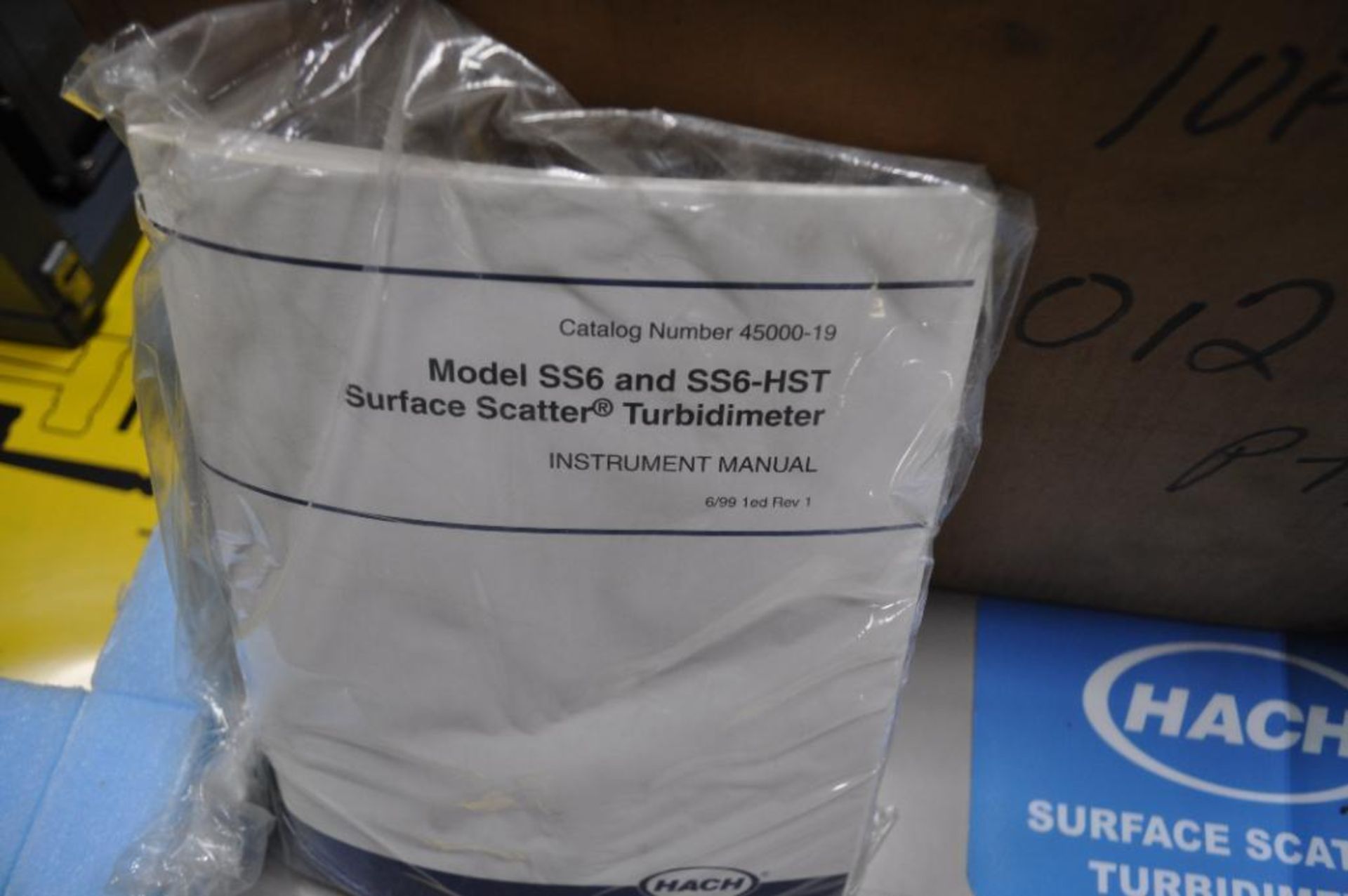 HACH SURFACE SCATTER TURBIDIMETER, MODEL: SS6, CAT. NO. 4500019W/ CONTROL, NEW IN BOX - Image 3 of 4